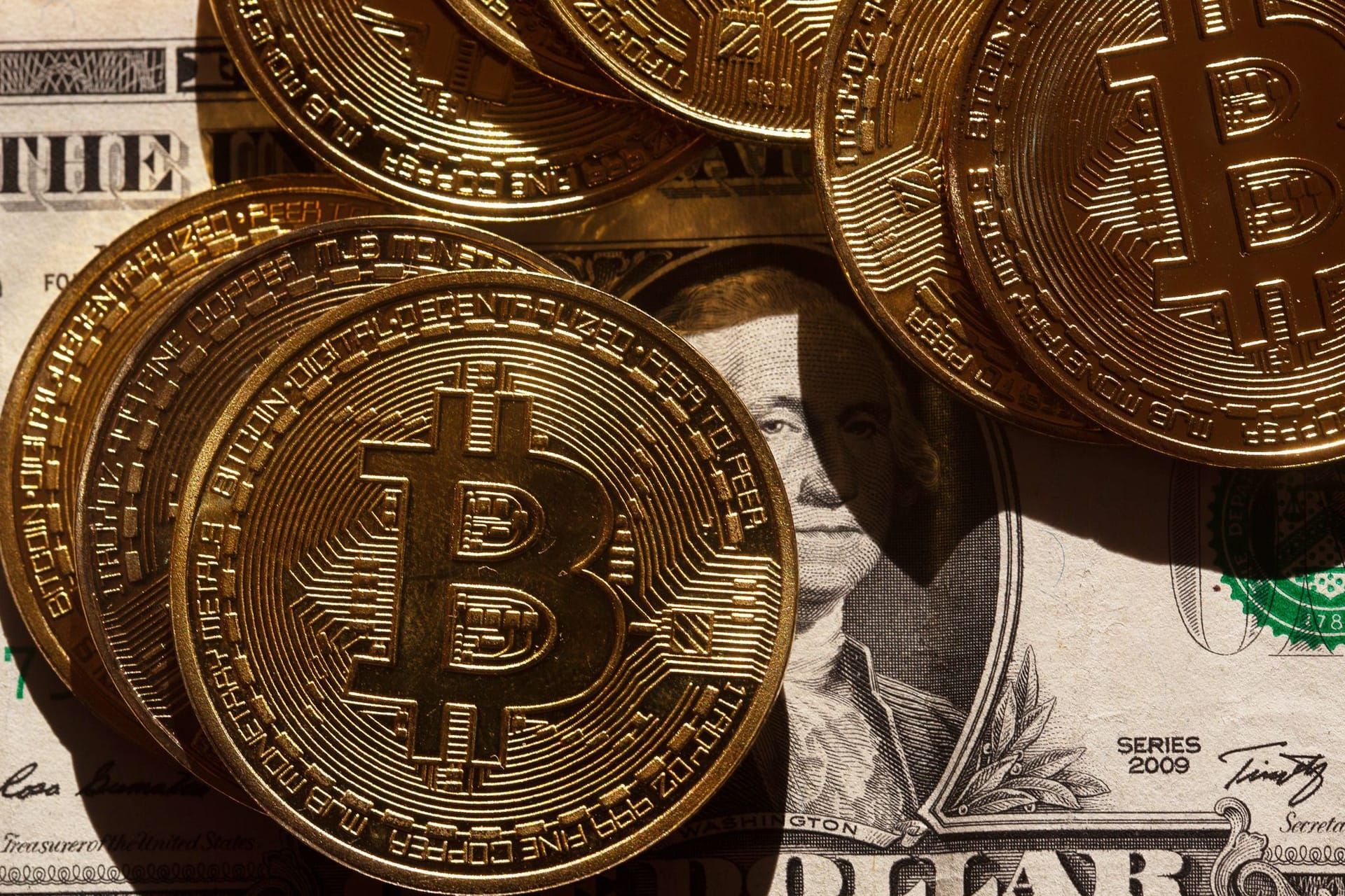 Bitcoin und US-Dollar