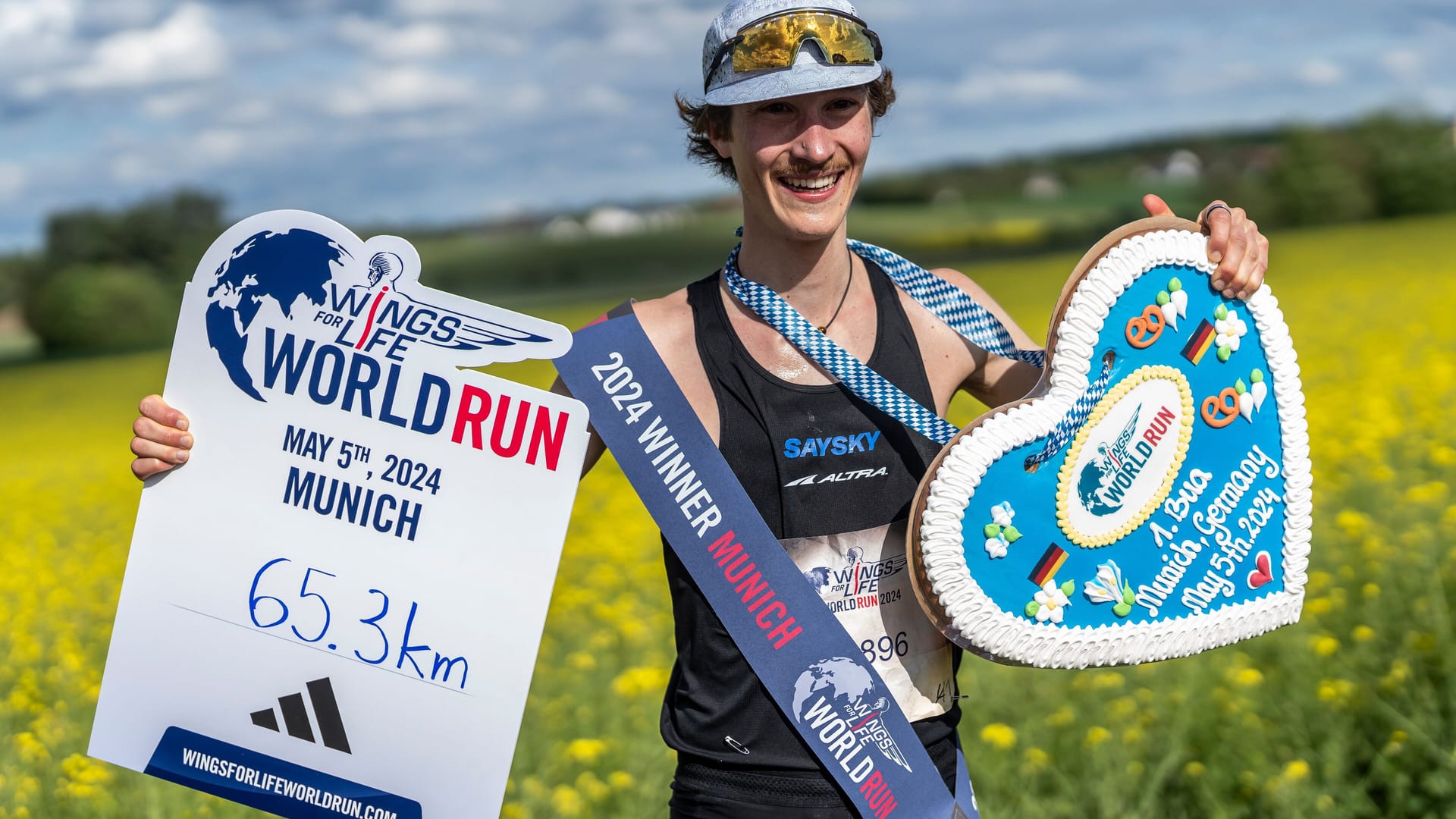 Max Rahm: Im vergangenen Jahr kam er mit 65 Kilometern beim Flagship Run in München am weitesten.