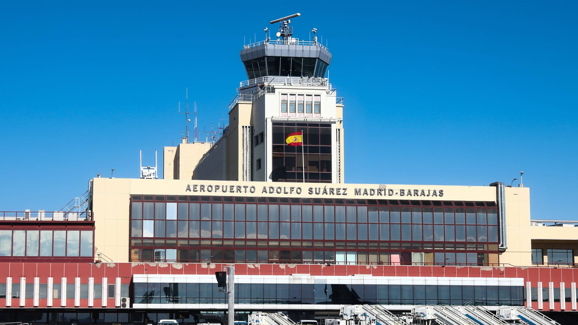Der Flughafen Adolfo Suárez Madrid-Barajas: Hier landete der Lufthansa-Flug nach dem medizinischen Notfall.
