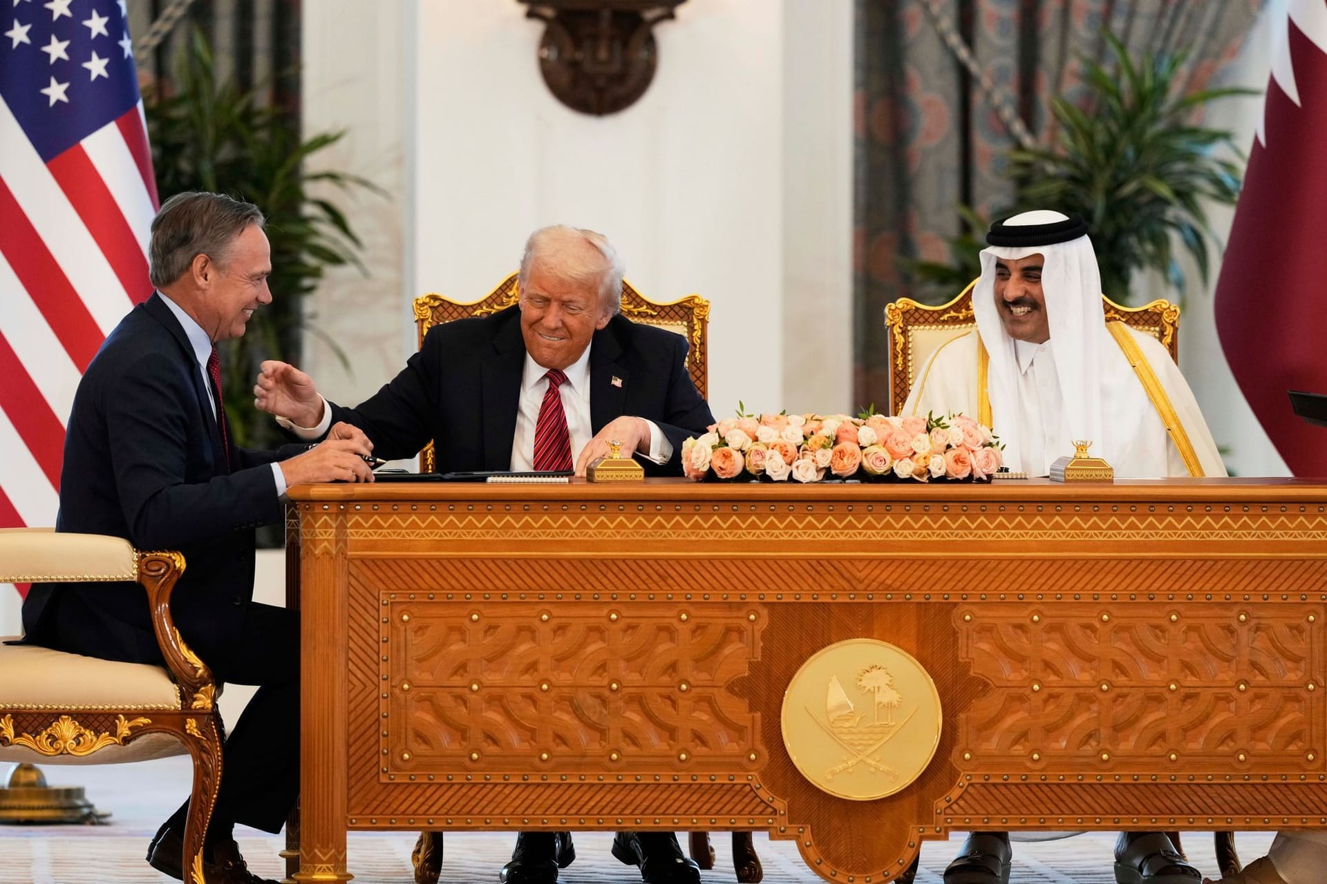 US-Präsident Trump im Nahen Osten - Katar