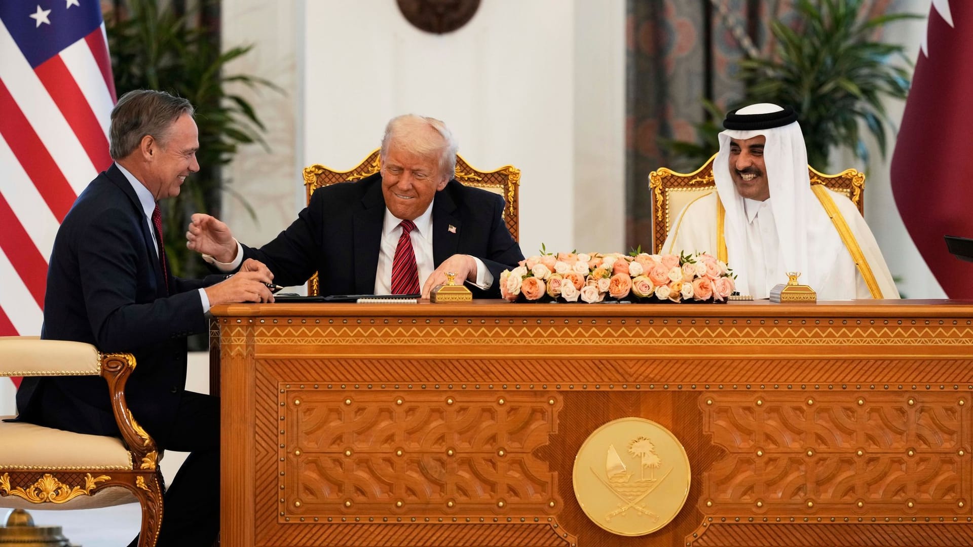 US-Präsident Trump im Nahen Osten - Katar US-Präsident Trump im Nahen Osten - Katar