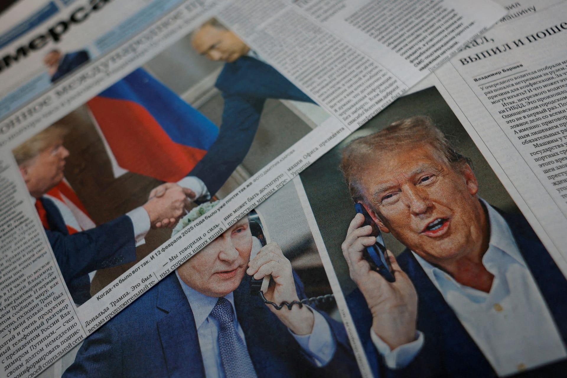 Putin (l.) und Donald Trump telefonierten zuletzt häufiger.