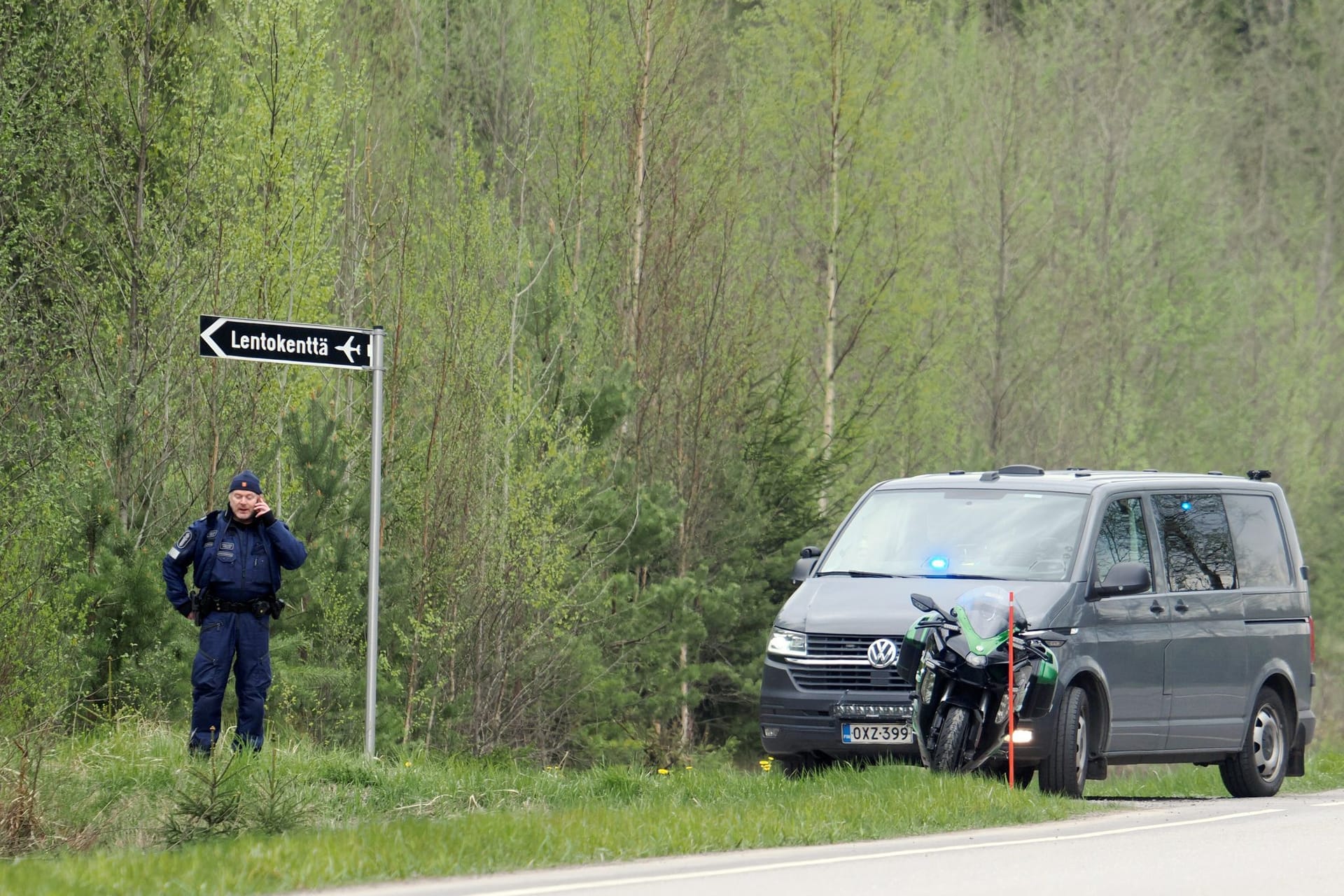 Helikopter in Finnland kollidiert