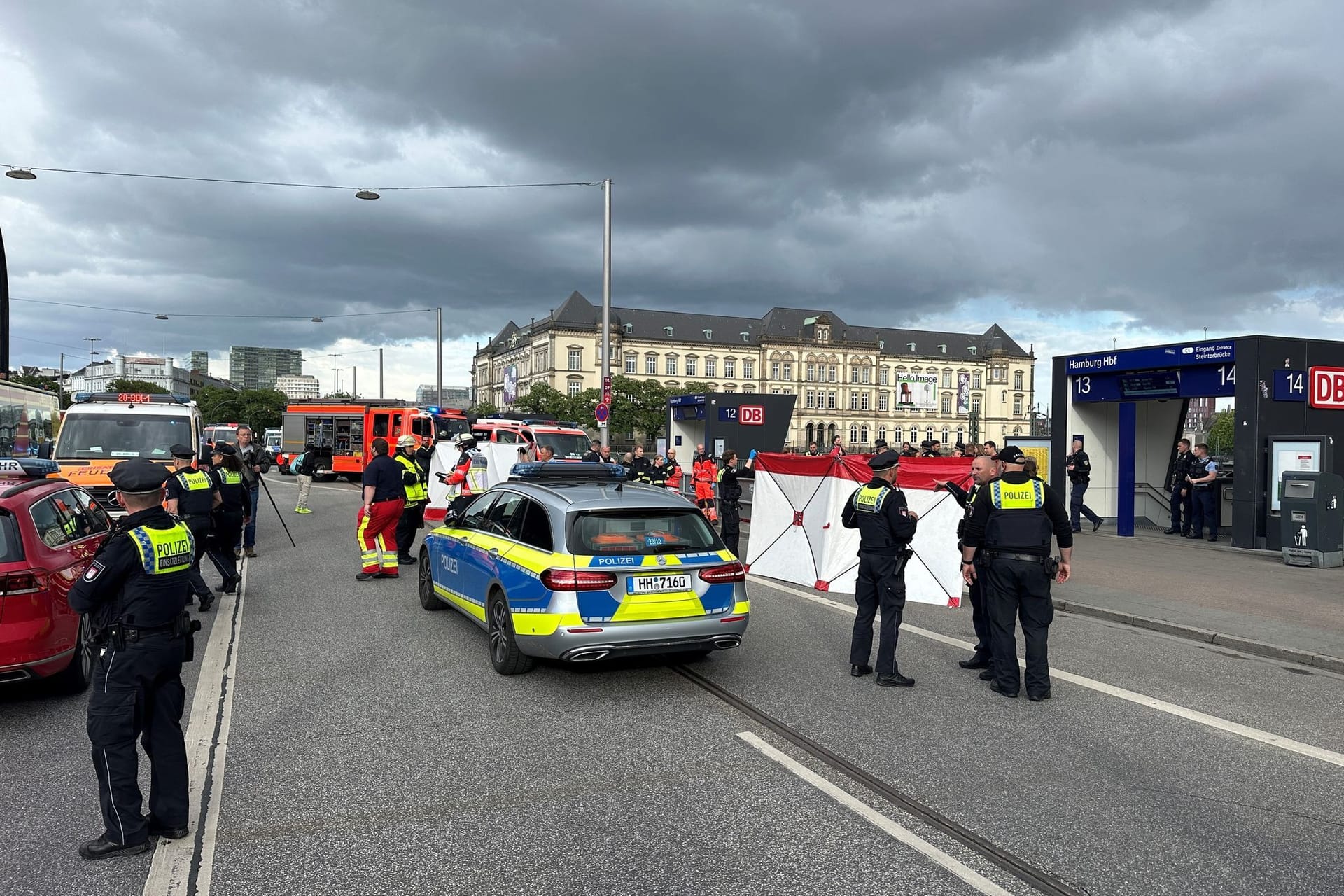 Mehrere Verletzte bei Messerangriff in Hamburg