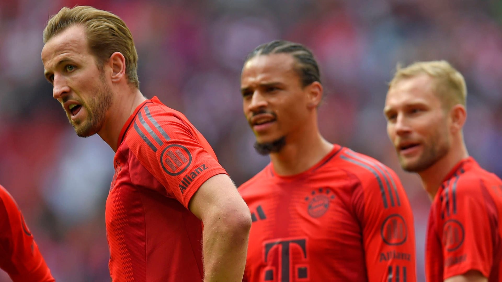 Bayerns Spieler vor dem Duell in Leipzig: Auf Harry Kane (l.) muss der Rekordmeister verzichten.