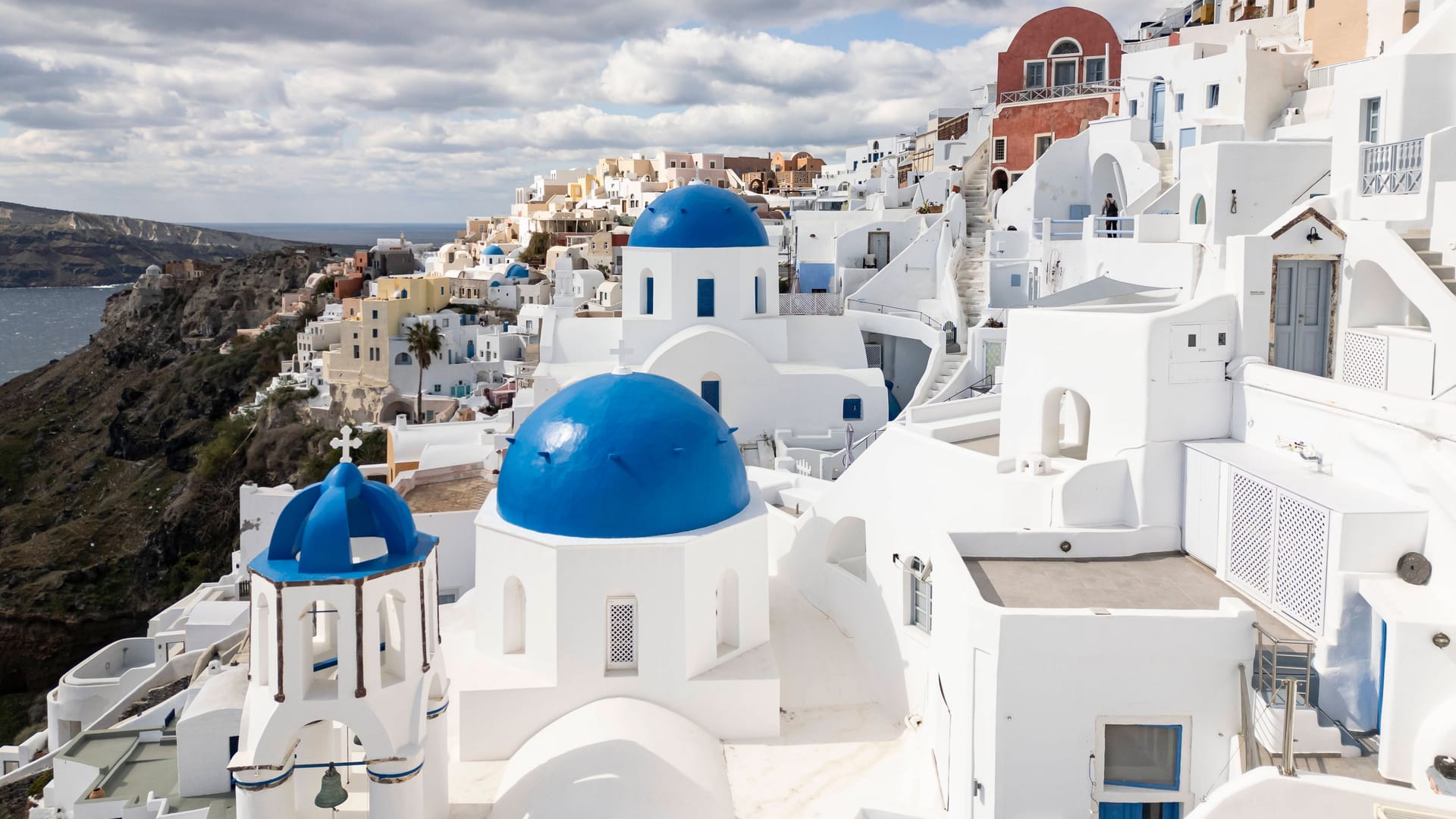 Die griechische Insel Santorini stand zuletzt wegen einer langen Erdbebenserie in den Schlagzeilen.
