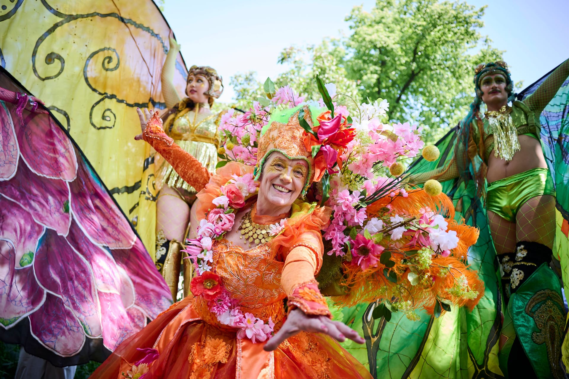 Der Karneval der Kulturen (Archivbild): Dieses Mal verläuft er durch Friedrichshain.