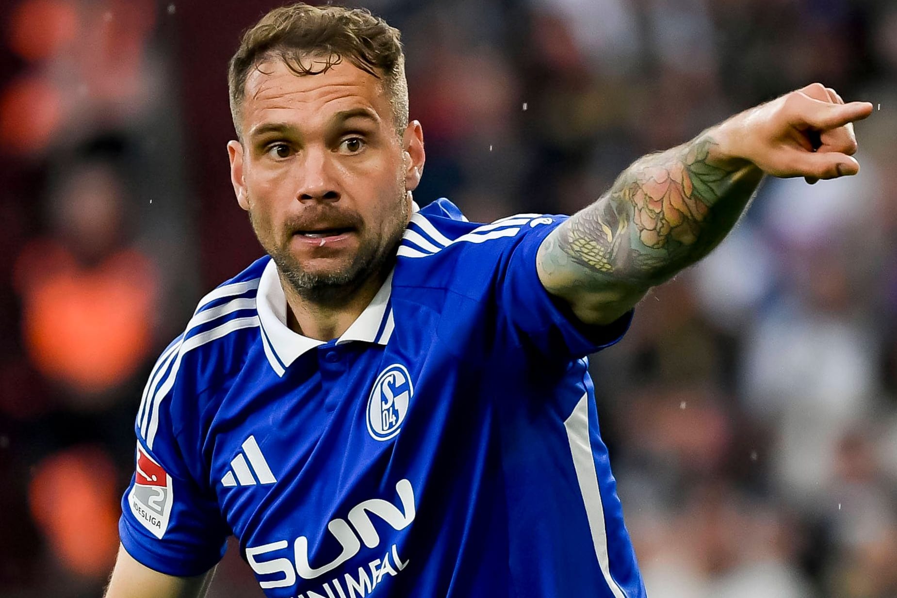 Zurück im deutschen Profifußball: Pierre-Michel Lasogga spielt seit 2023 bei Schalke 04 II.