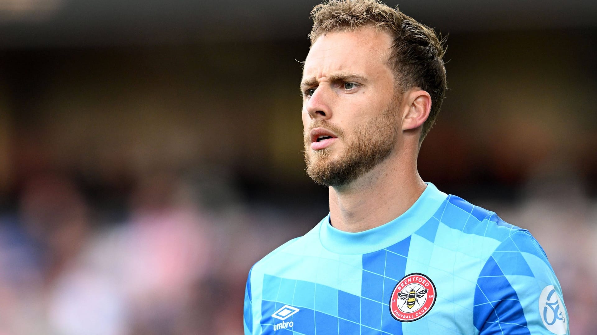 Mark Flekken: Der Niederländer wechselte 2023 aus Freiburg nach Brentford.