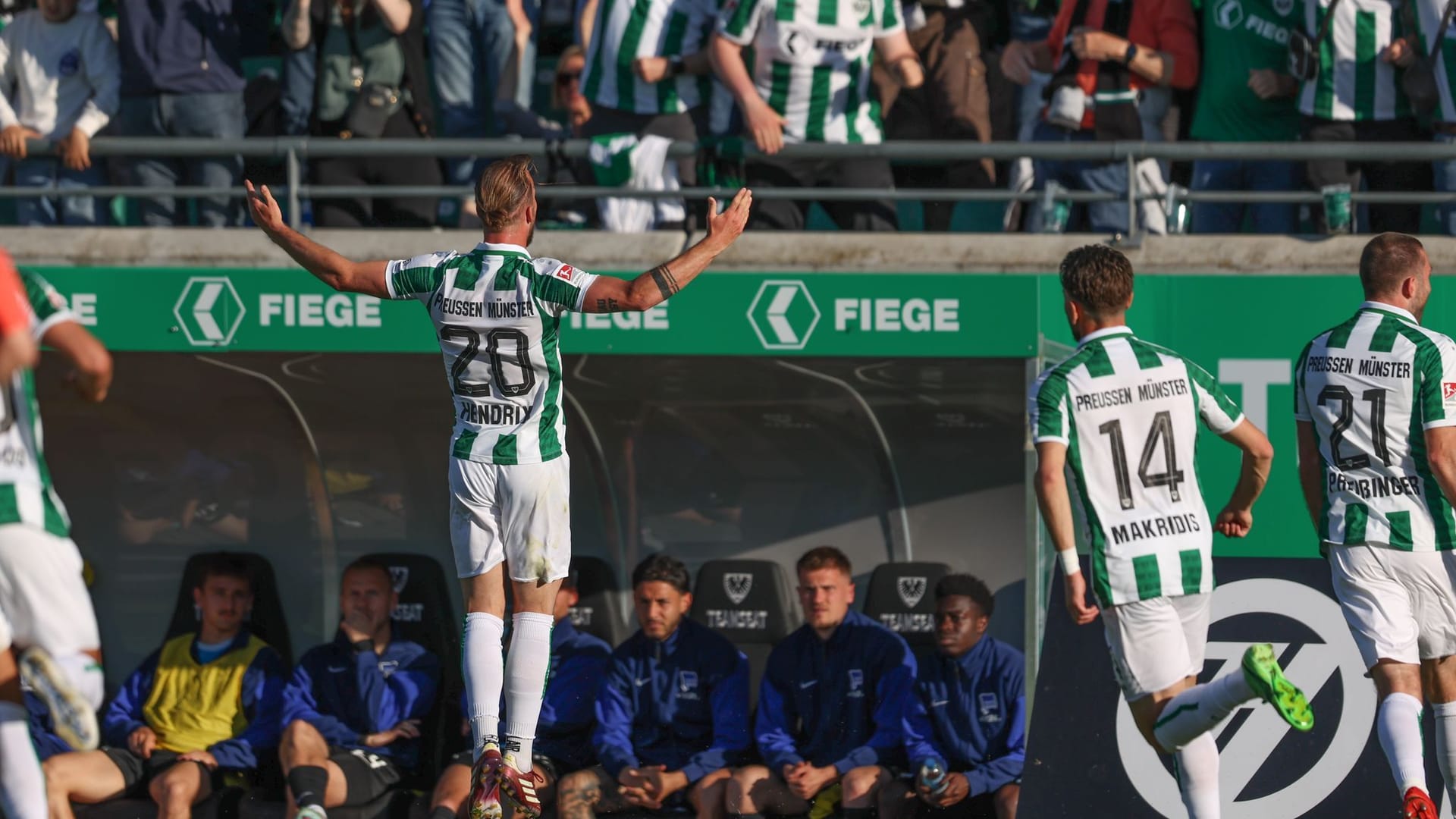 Preußen Münster - Hertha BSC
