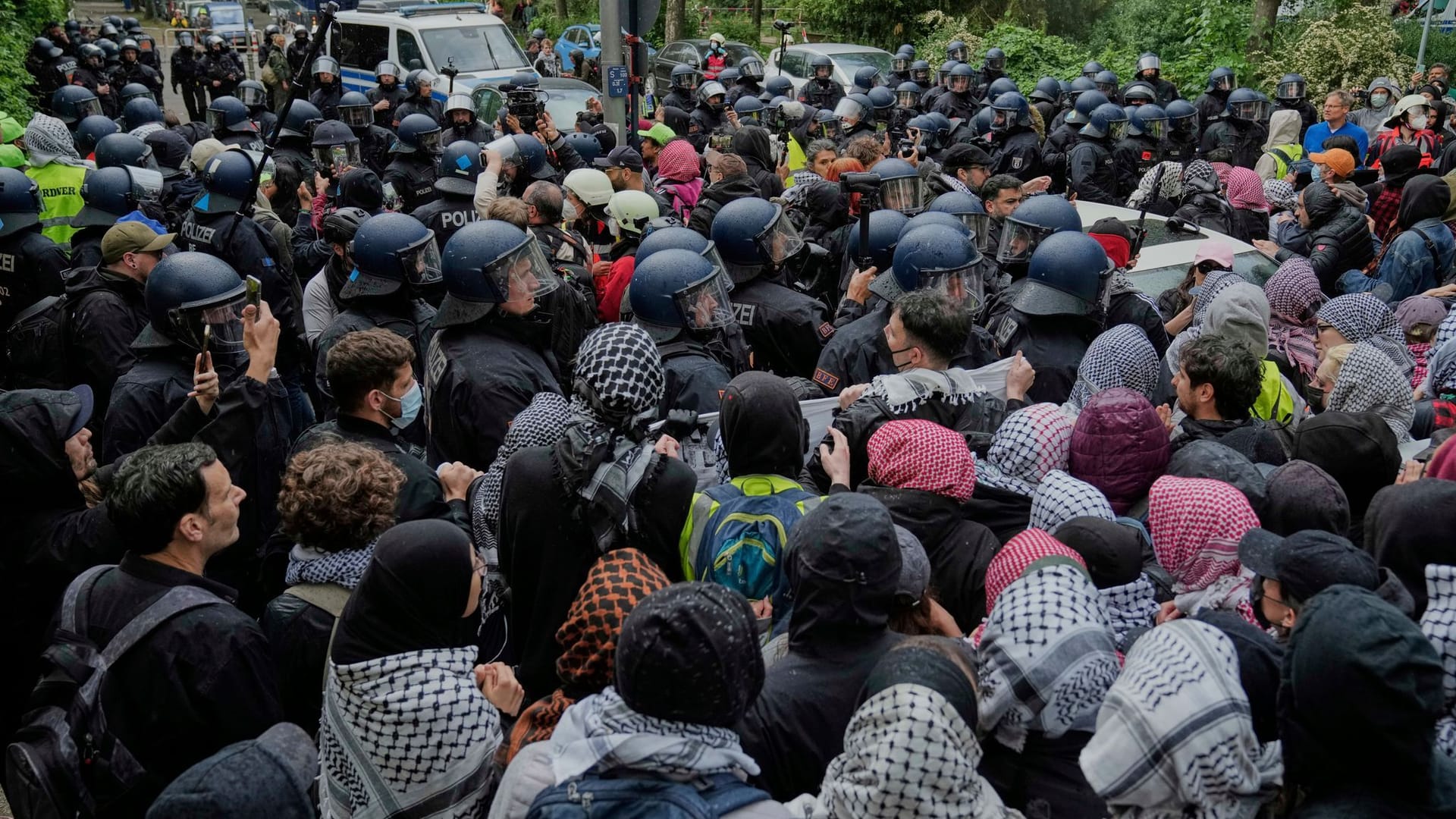 Germany Israel Palestinians Europe Protests