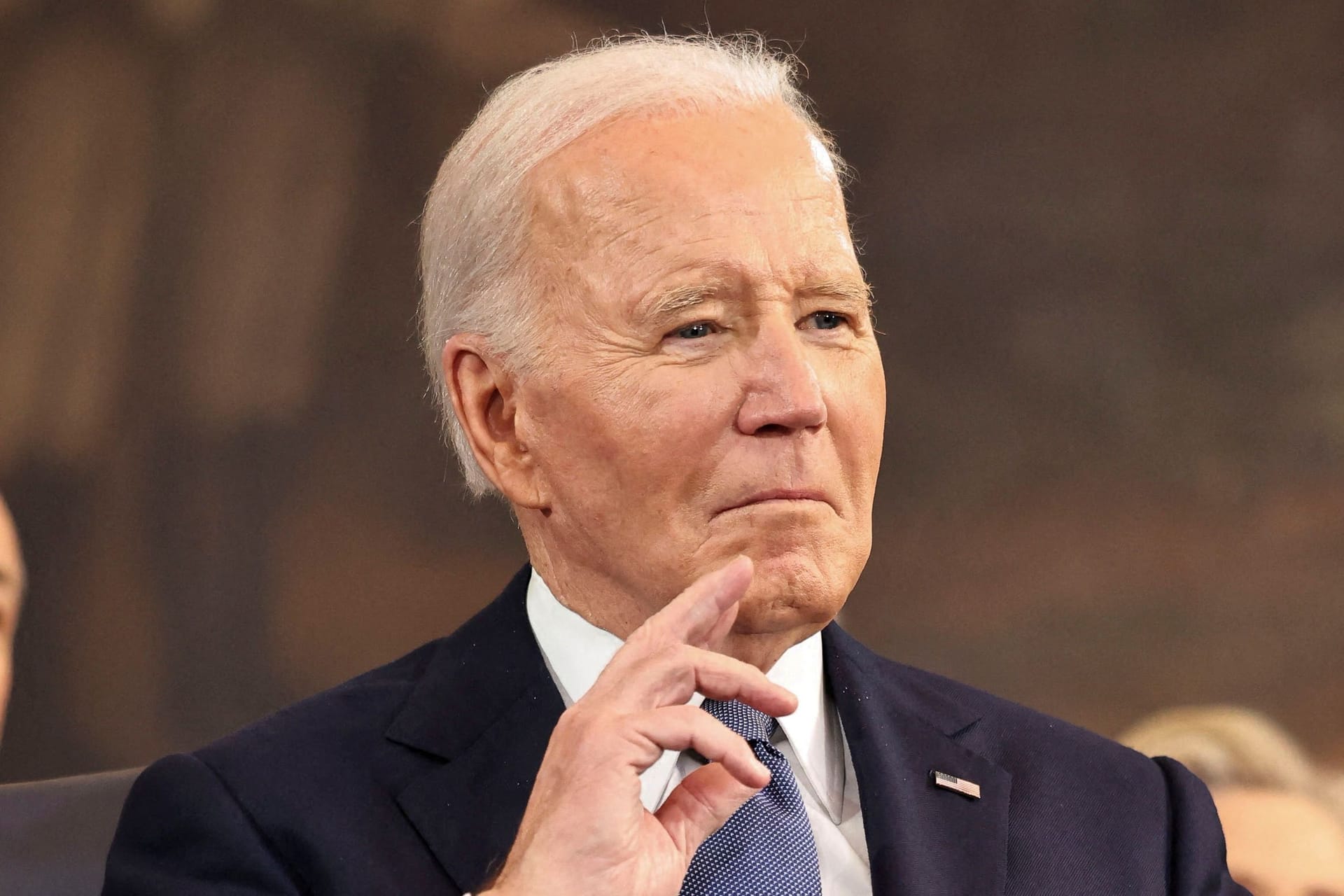 Der frühere US-Präsident Joe Biden: Frühe Zweifel an seiner Gesundheit (Archivbild).