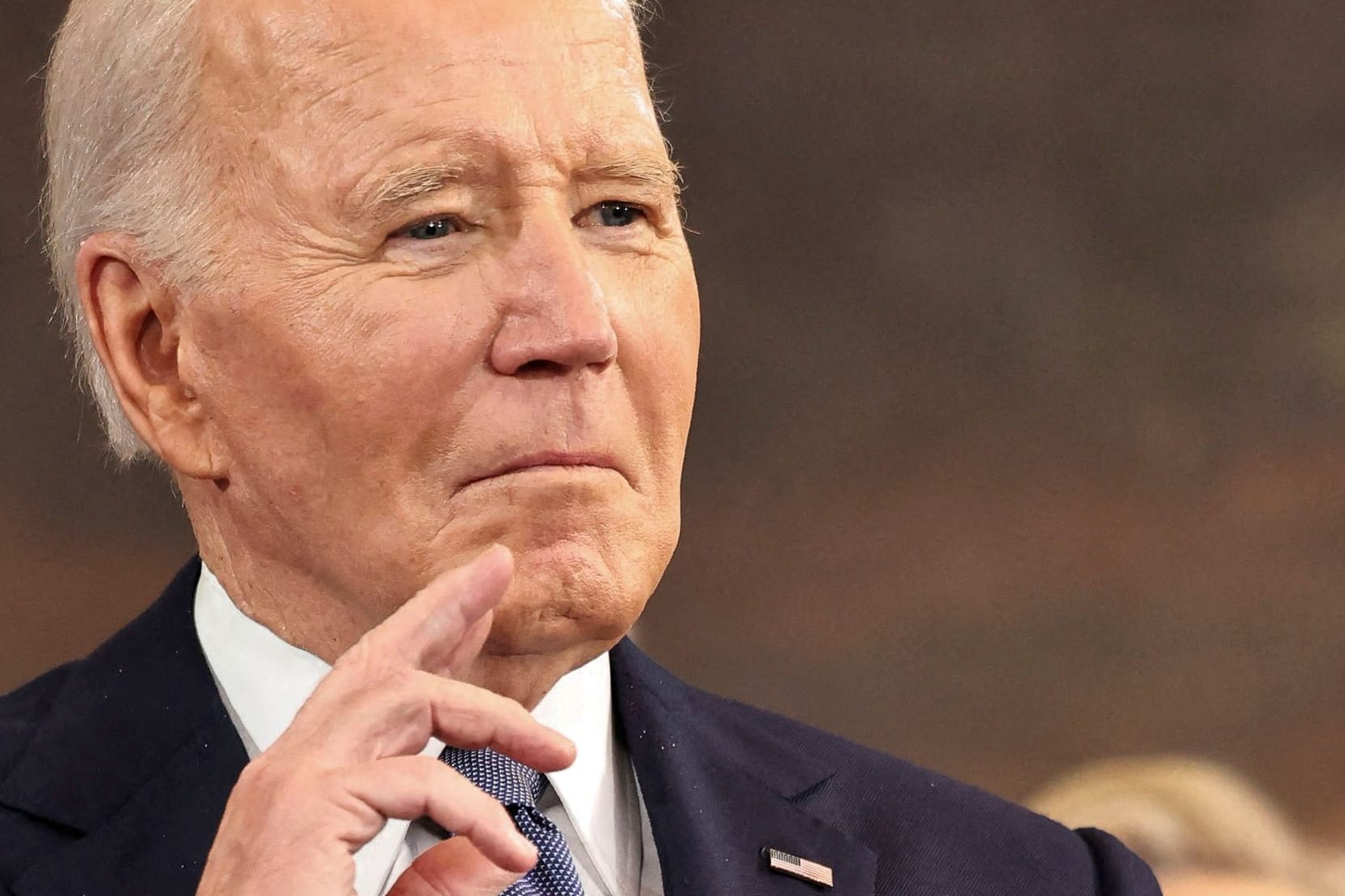 Der frühere US-Präsident Joe Biden: Frühe Zweifel an seiner Gesundheit (Archivbild).