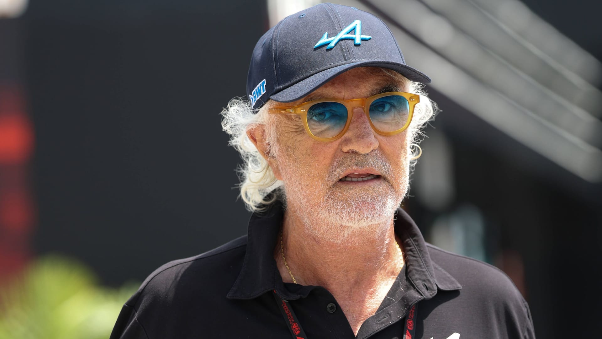 Flavio Briatore: Der Alpine-Teamchef war während der ersten zwei Weltmeistertitel von Michael Schumacher Teamchef von Benetton. Flavio Briatore: Der Alpine-Teamchef war während der ersten zwei Weltmeistertitel von Michael Schumacher Teamchef von Benetton.