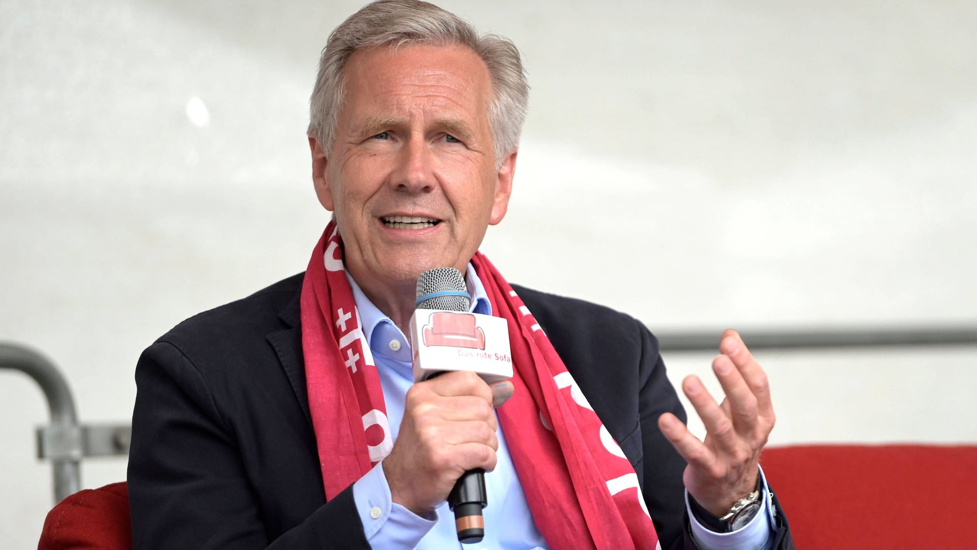 Christian Wulff auf dem Kirchentag: Der frühere Bundespräsident rief dazu auf, die AfD zu bekämpfen.