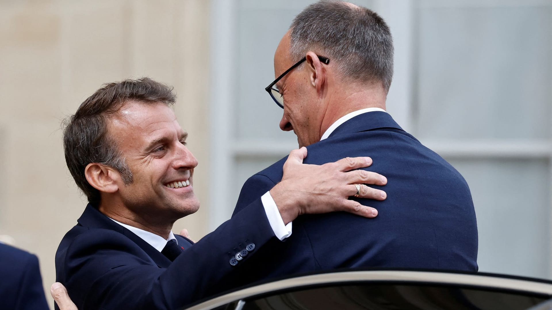 French President Macron meets newly elected German Chancellor Merz in Paris