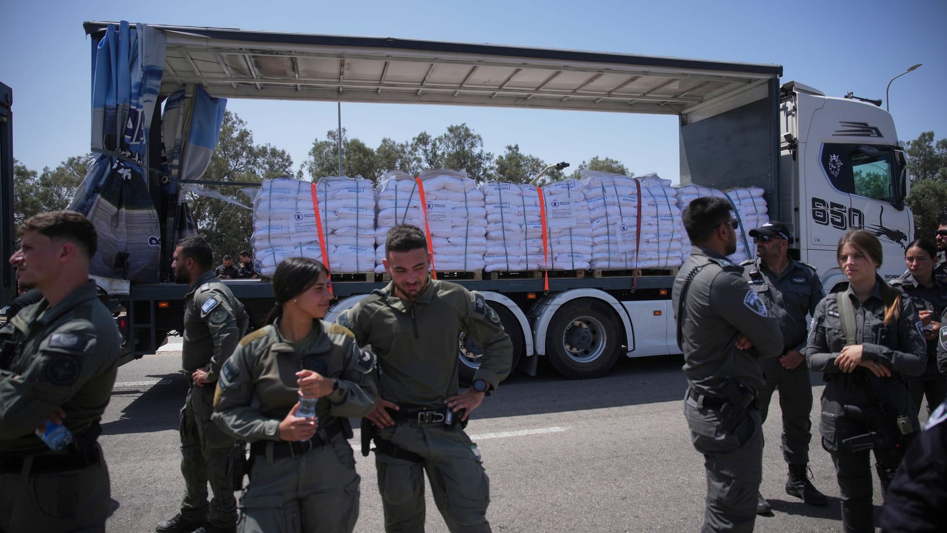Nahostkonflikt - Hilfsgüter für den Gazastreifen