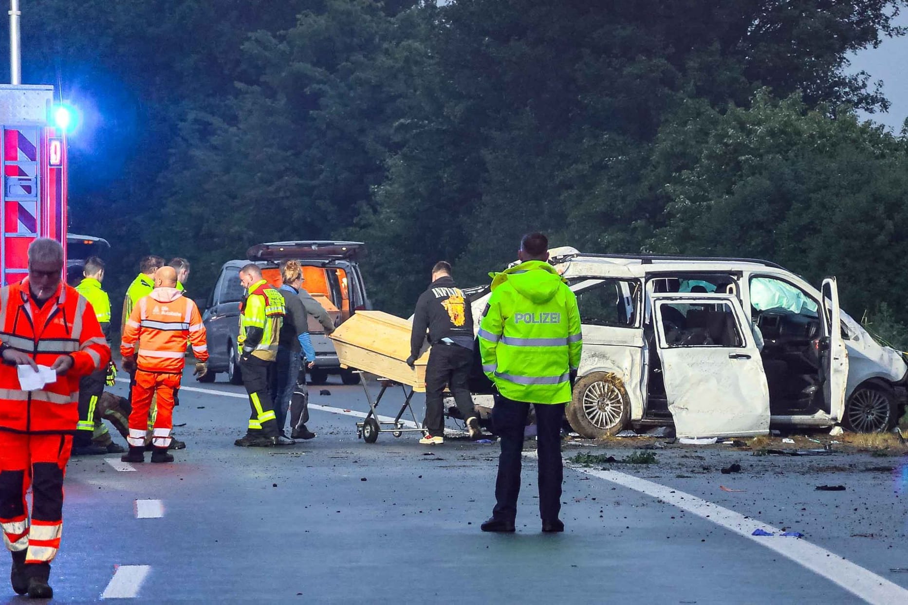 Tote bei Unfall auf A48 bei Koblenz