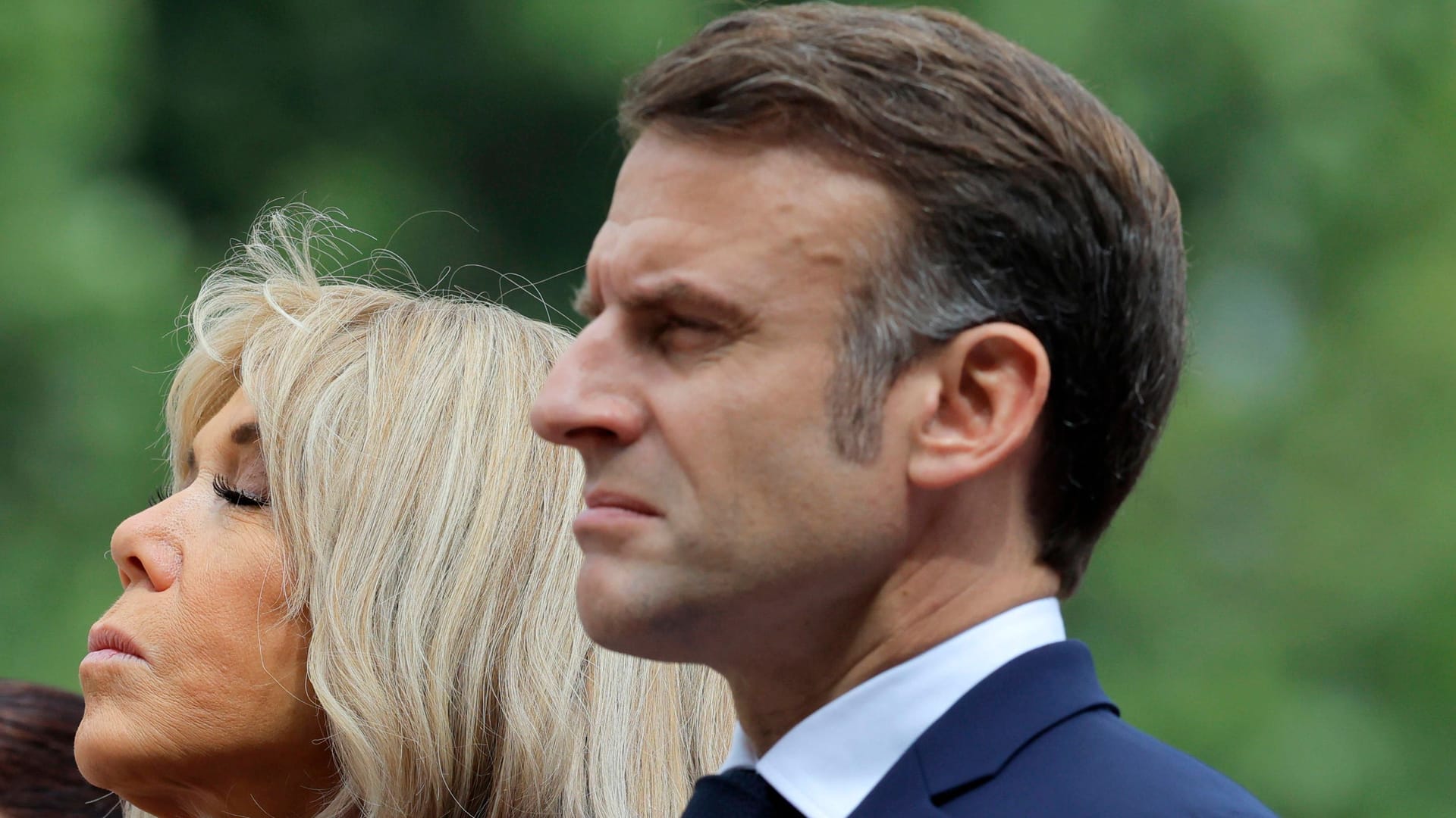 Brigitte und Emmanuel Macron: Die Ehe der beiden wird gerade hitzig diskutiert.