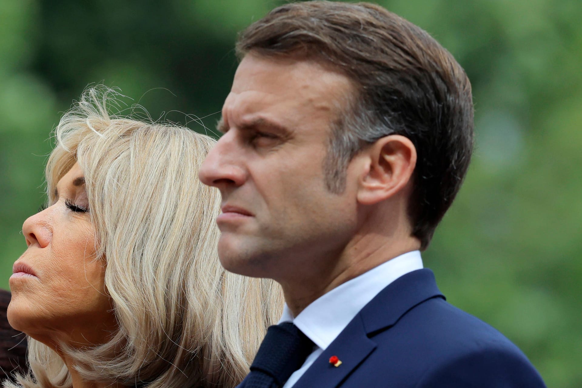 Brigitte und Emmanuel Macron: Die Ehe der beiden wird gerade hitzig diskutiert.