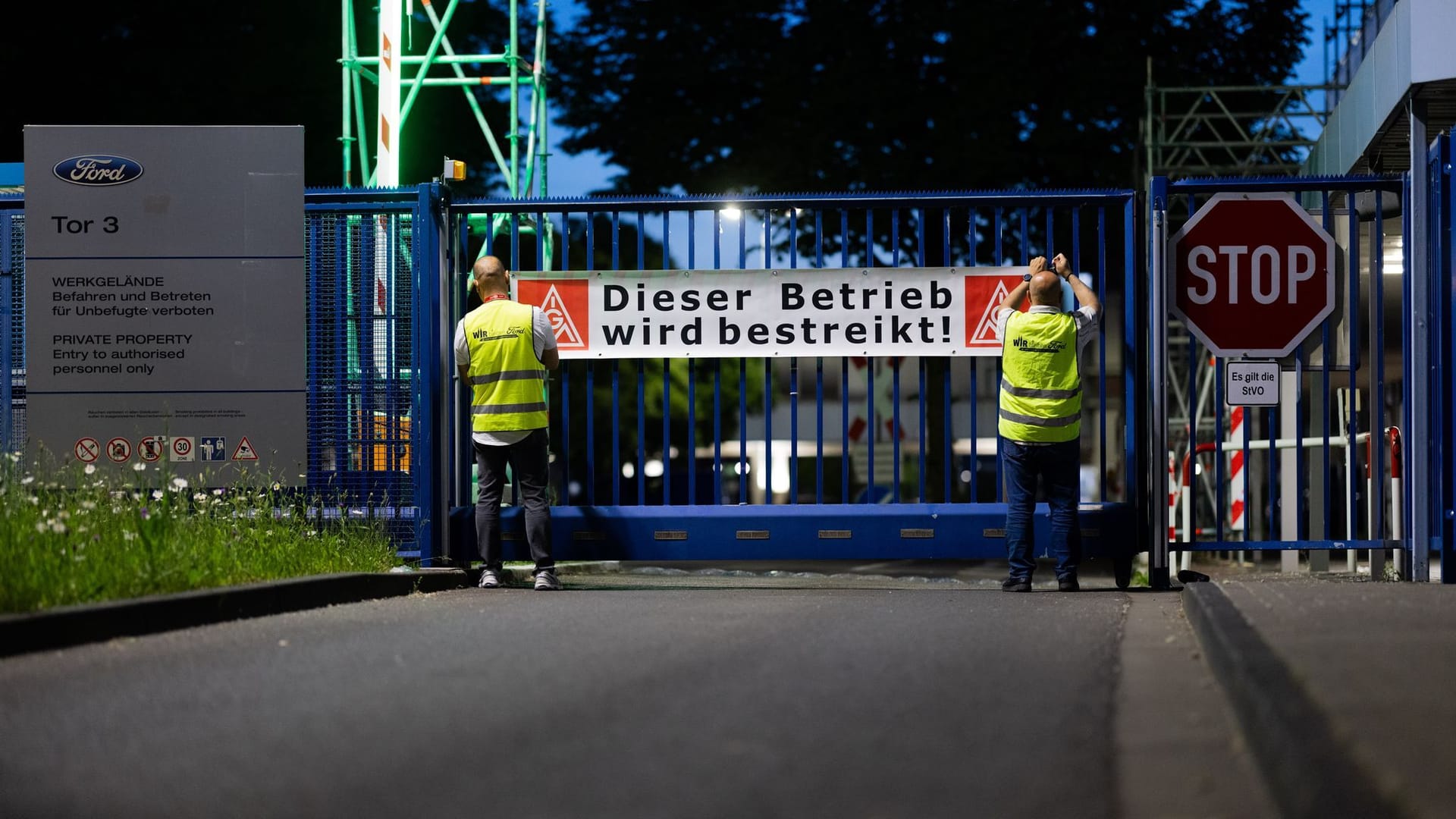 Erster Streik der Geschichte bei den Kölner Ford-Werken