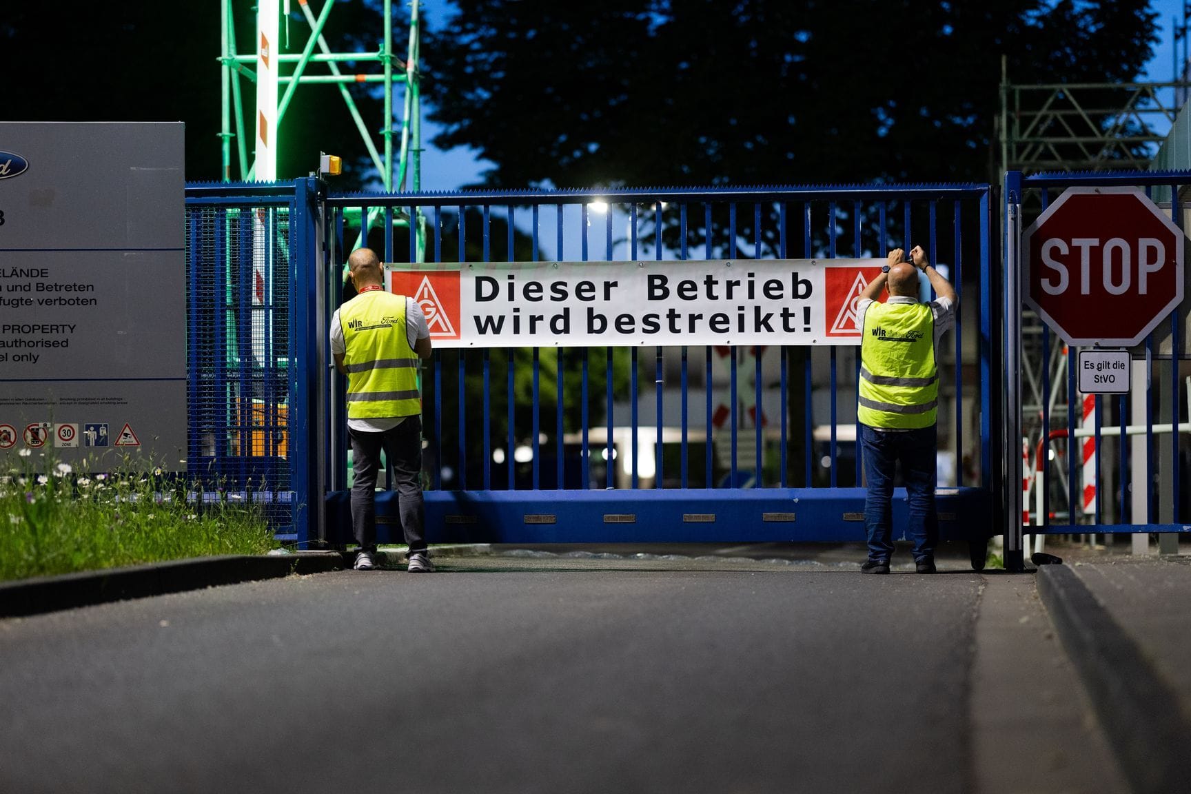 Erster Streik der Geschichte bei den Kölner Ford-Werken