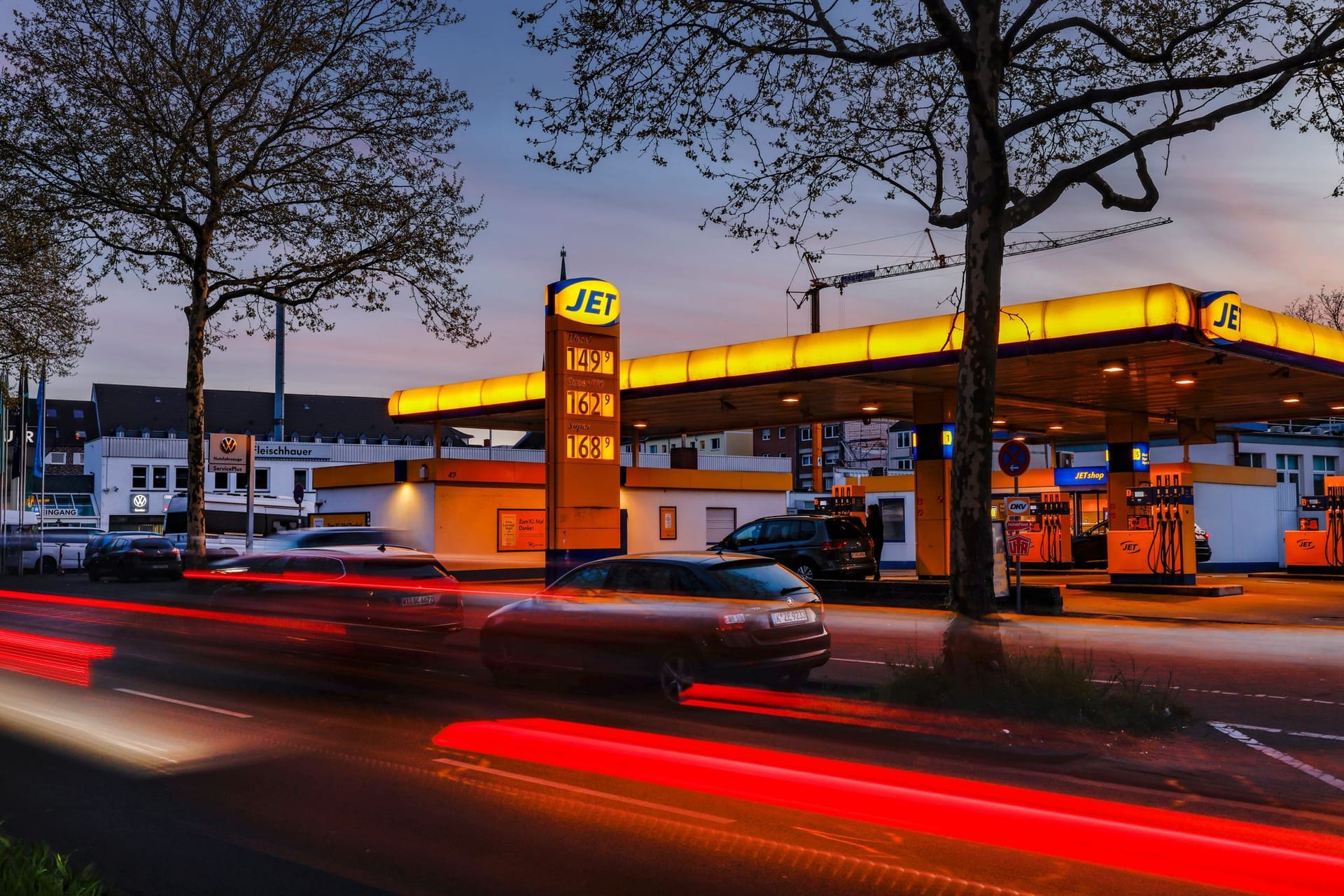 Jet-Tankstelle