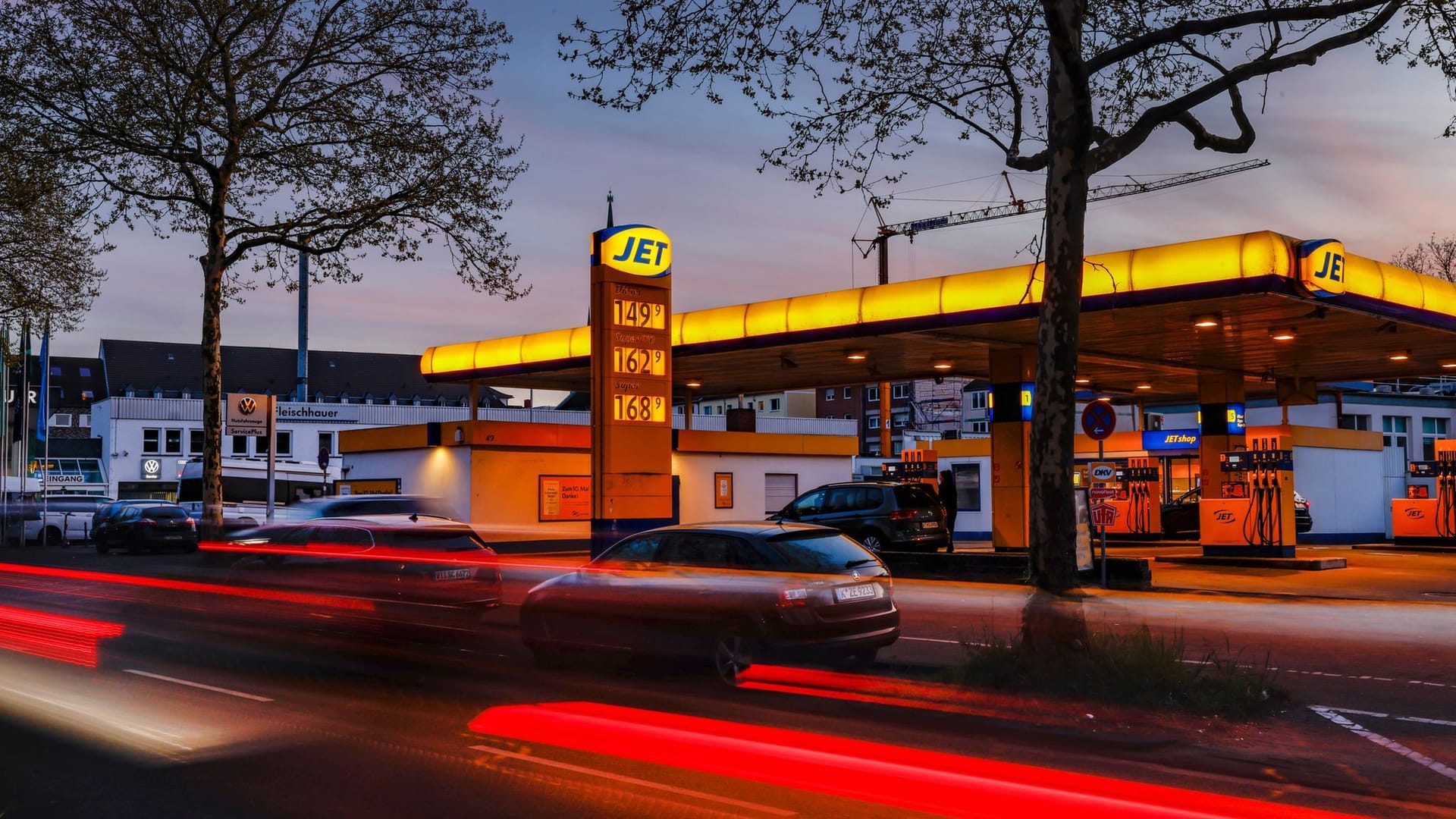 Jet-Tankstelle