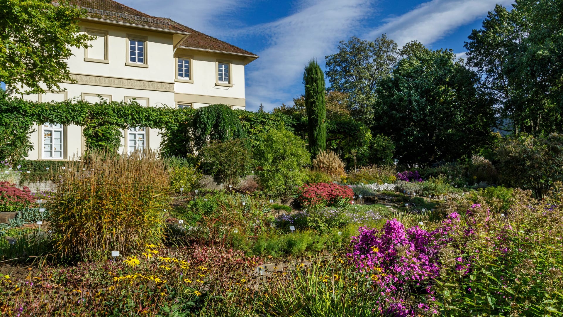 Das Spielhaus im Exotenpark von Hohenheim: Der Botanische Garten in der Nähe von Stuttgart gehört zu den beliebtesten Deutschlands.
