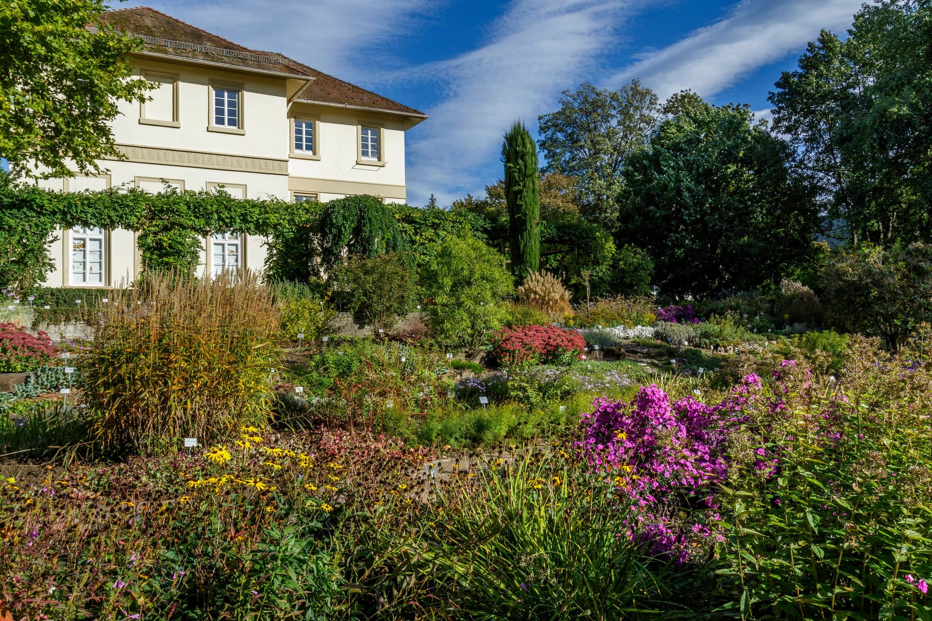 Das Spielhaus im Exotenpark von Hohenheim: Der Botanische Garten in der Nähe von Stuttgart gehört zu den beliebtesten Deutschlands.