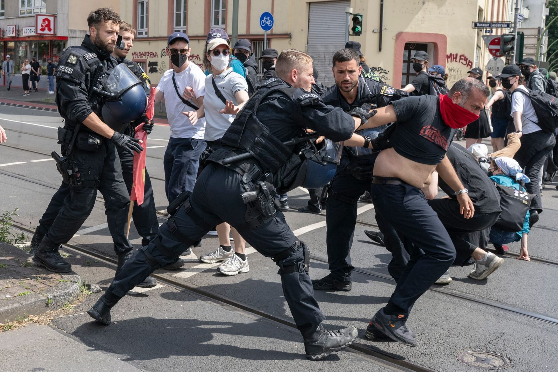 Demonstration Bündnis "Gemeinsam für Deutschland" - Frankfurt