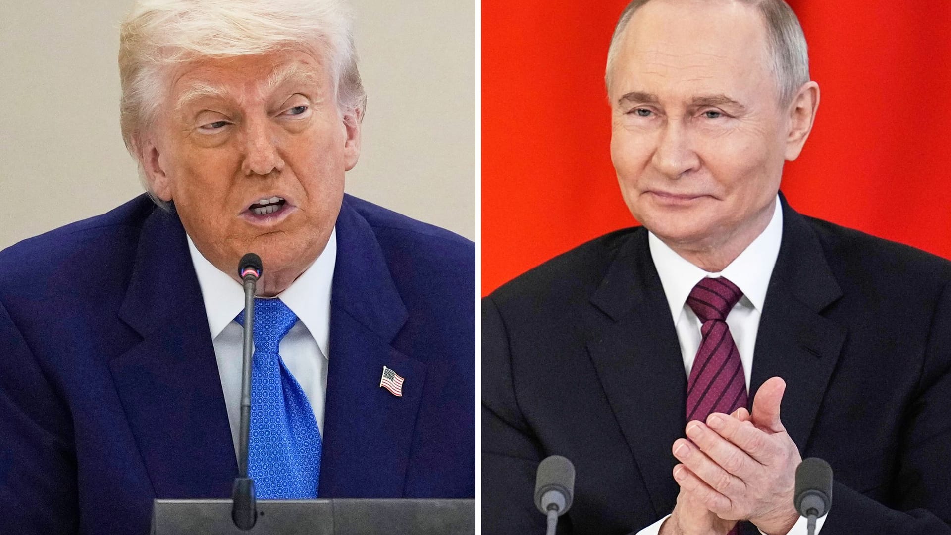 Donald Trump und Wladimir Putin Donald Trump und Wladimir Putin