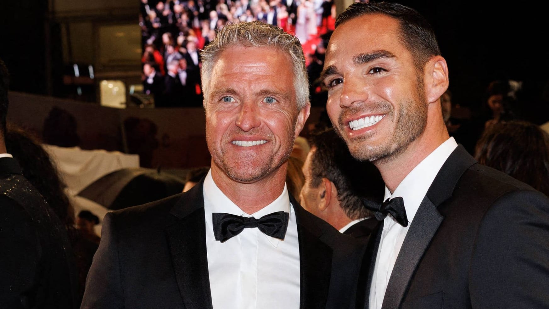 Ralf Schumacher und Étienne Bousquet-Cassagne: Die beiden waren am 19. Mai 2025 zu Gast in Cannes. Ralf Schumacher und Étienne Bousquet-Cassagne: Die beiden waren am 19. Mai 2025 zu Gast in Cannes.