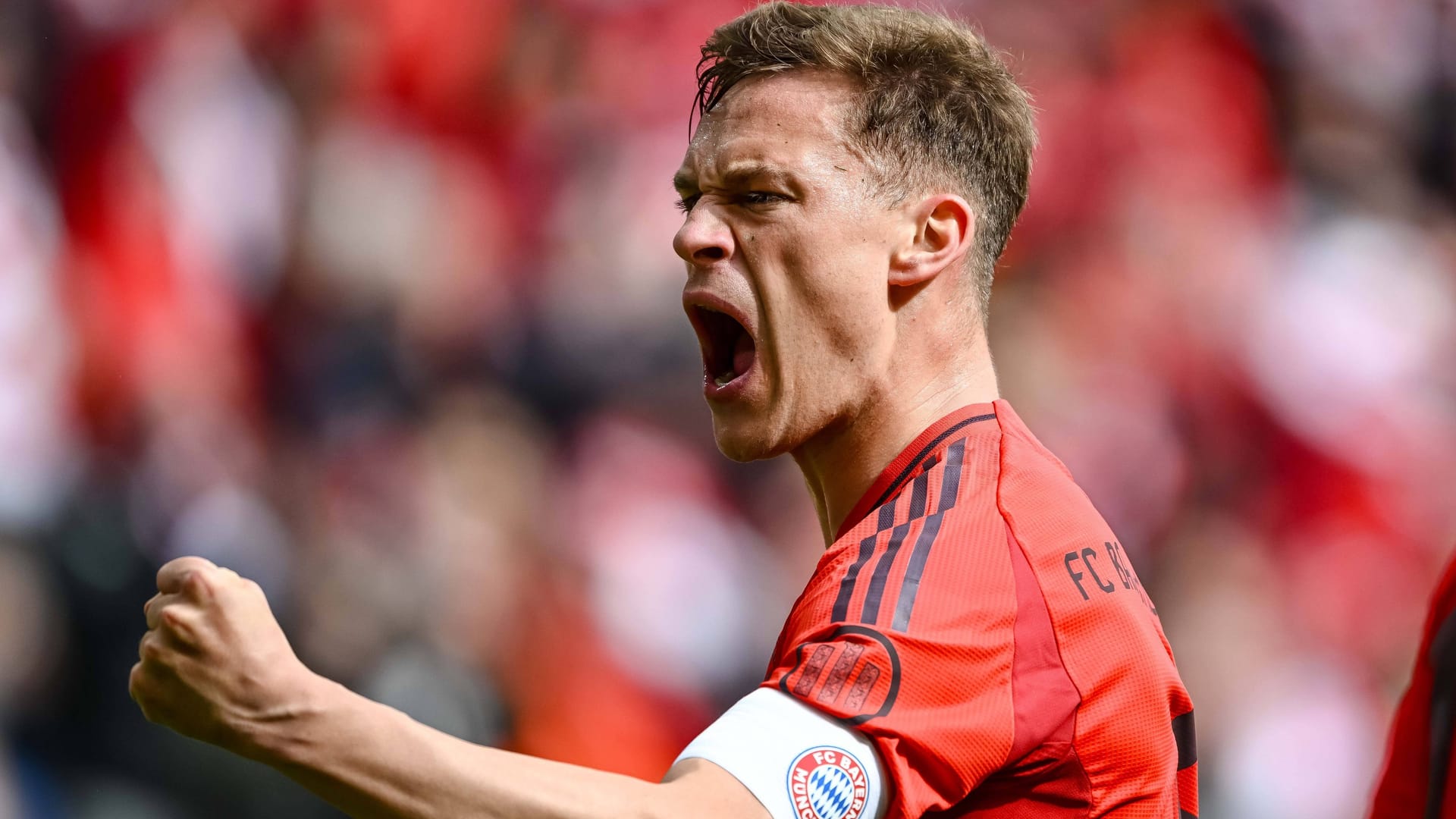 Joshua Kimmich: Der Mittelfeldmann steht mit Bayern vor der nächsten Meisterschaft. Joshua Kimmich: Der Mittelfeldmann steht mit Bayern vor der nächsten Meisterschaft.