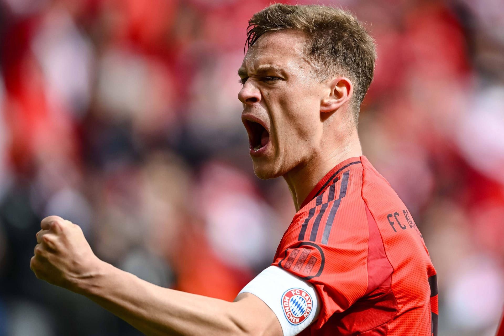 Joshua Kimmich: Der Mittelfeldmann steht mit Bayern vor der nächsten Meisterschaft.
