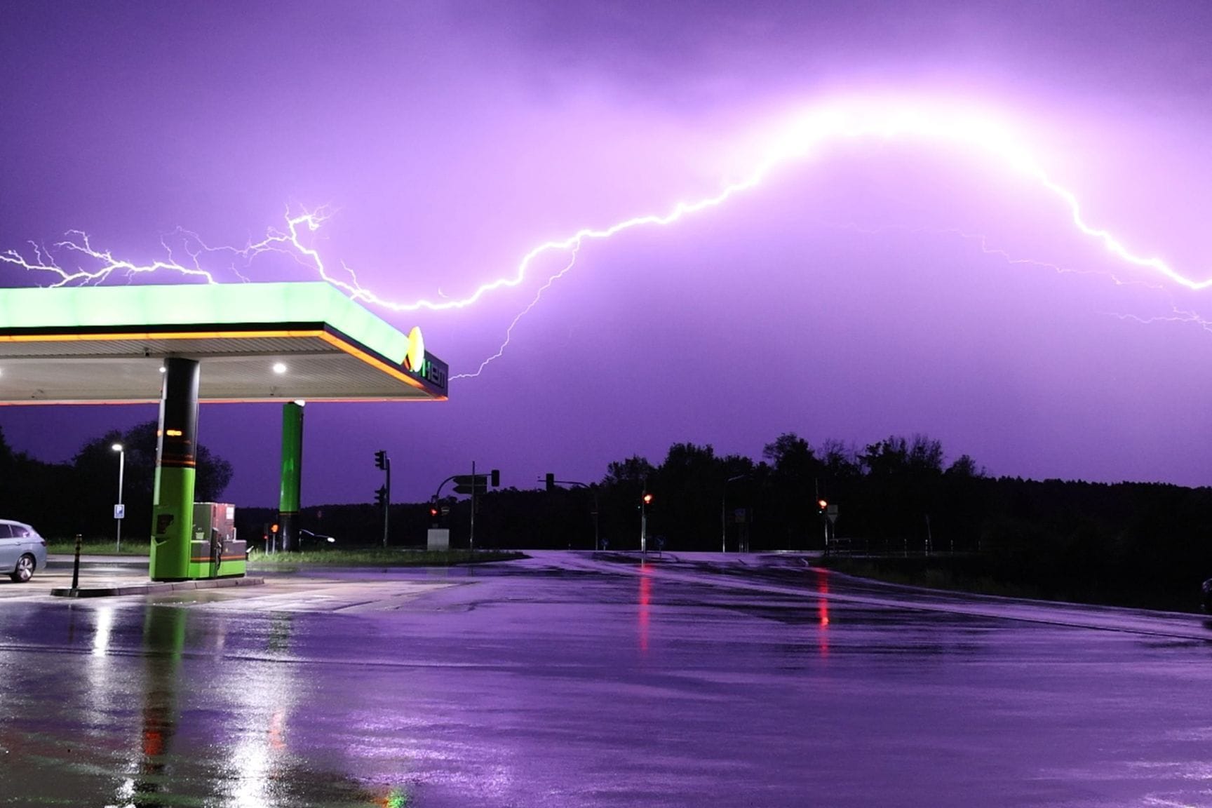 Unwetter in Bayern