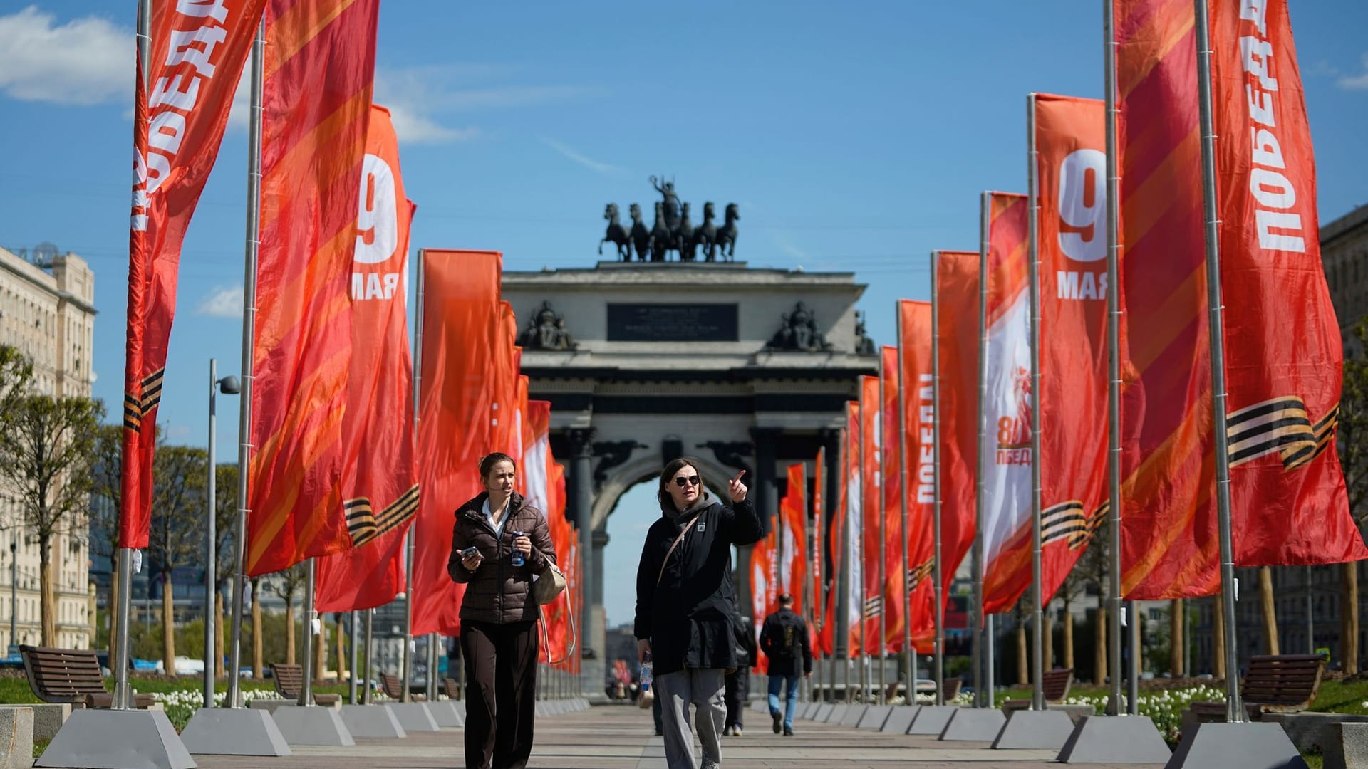 Vor dem Tag des Sieges in Russland Vor dem Tag des Sieges in Russland