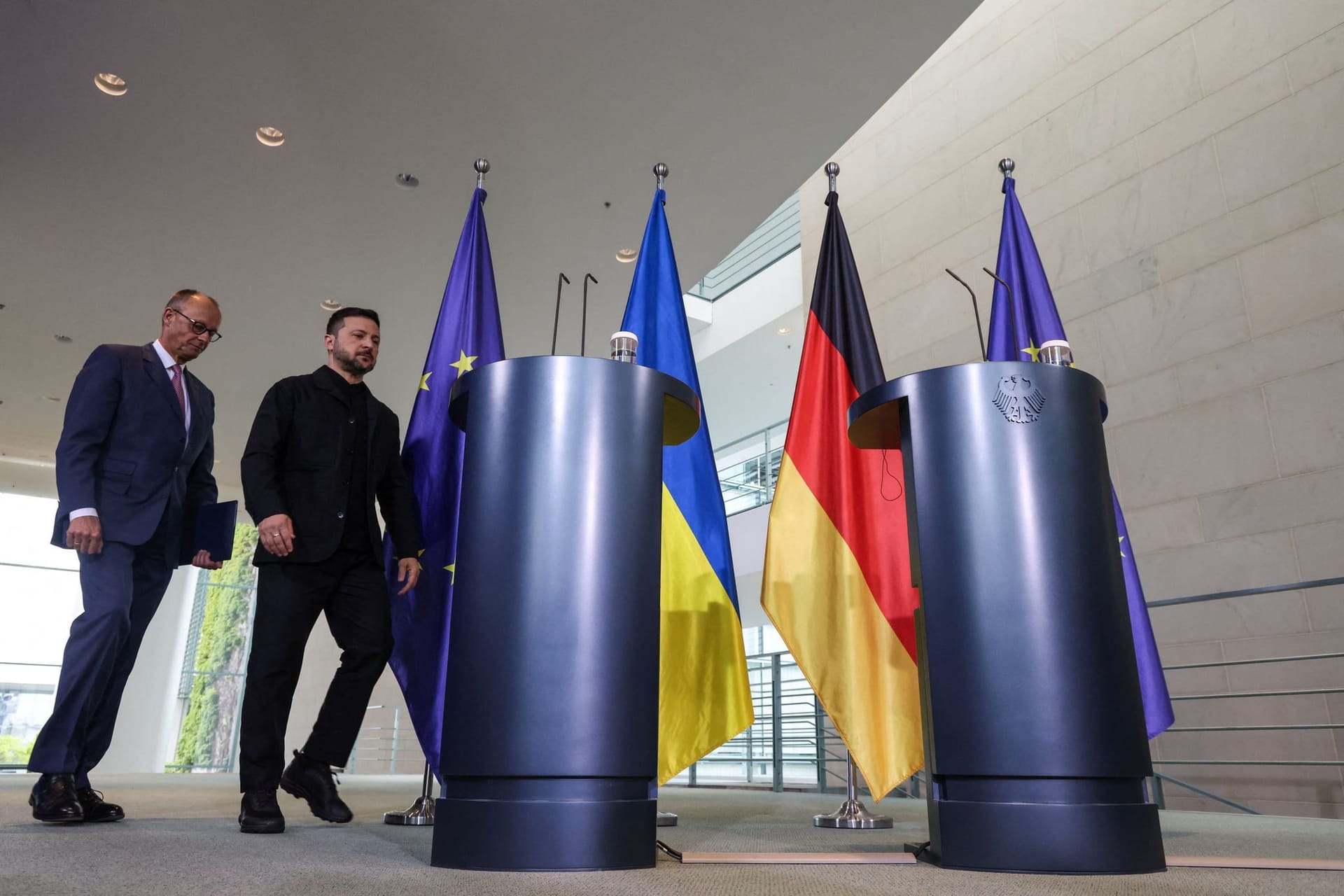Ukraine's President Zelenskiy visits Germany