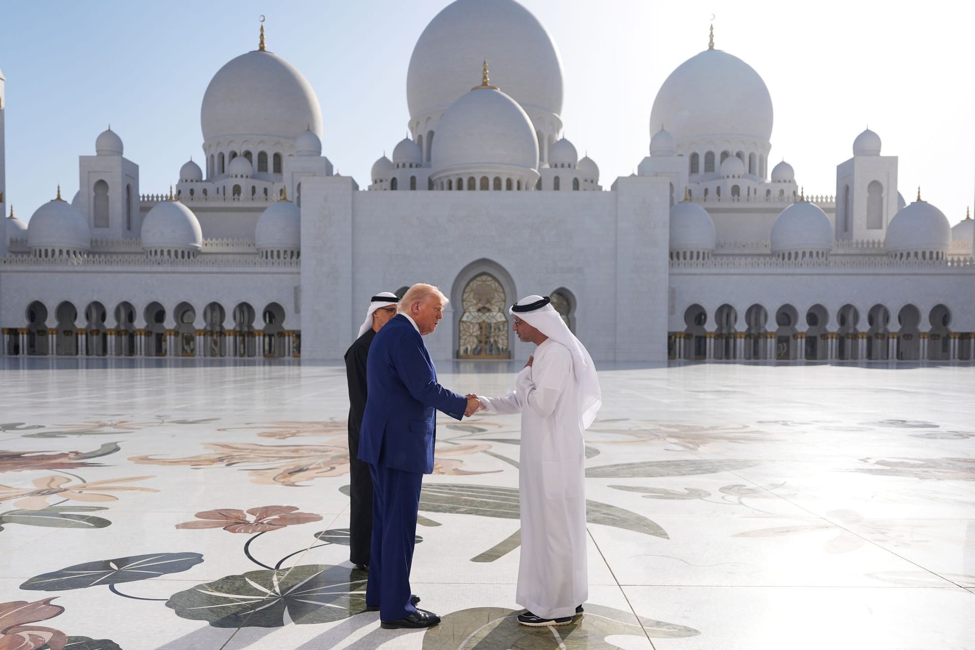 US-Präsident Trump im Nahen Osten - Abu Dhabi