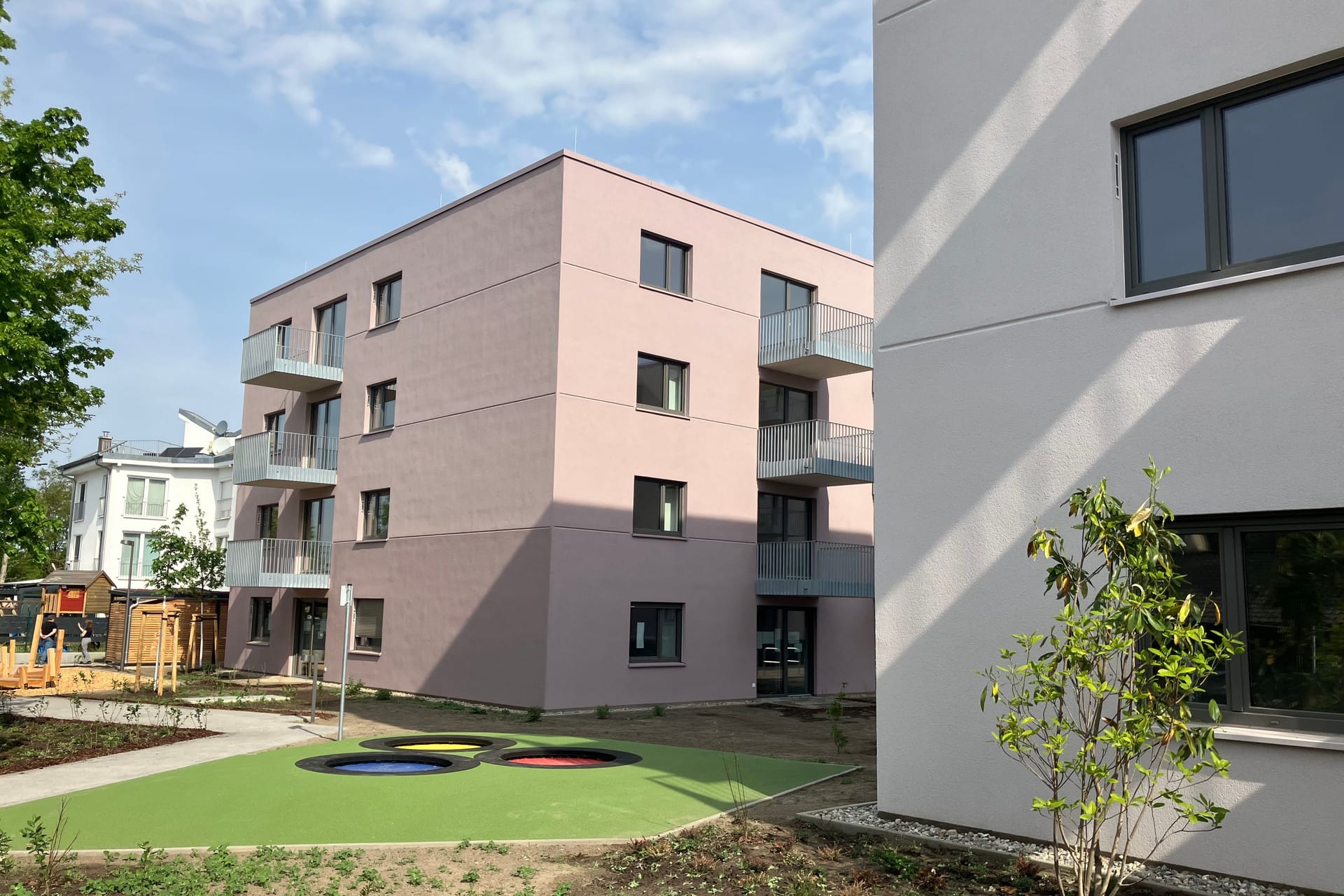 Neubau der Howoge in der Anne-Frank-Straße: Auch die weiteren Schritte sollen schneller als geplant fertiggestellt werden.
