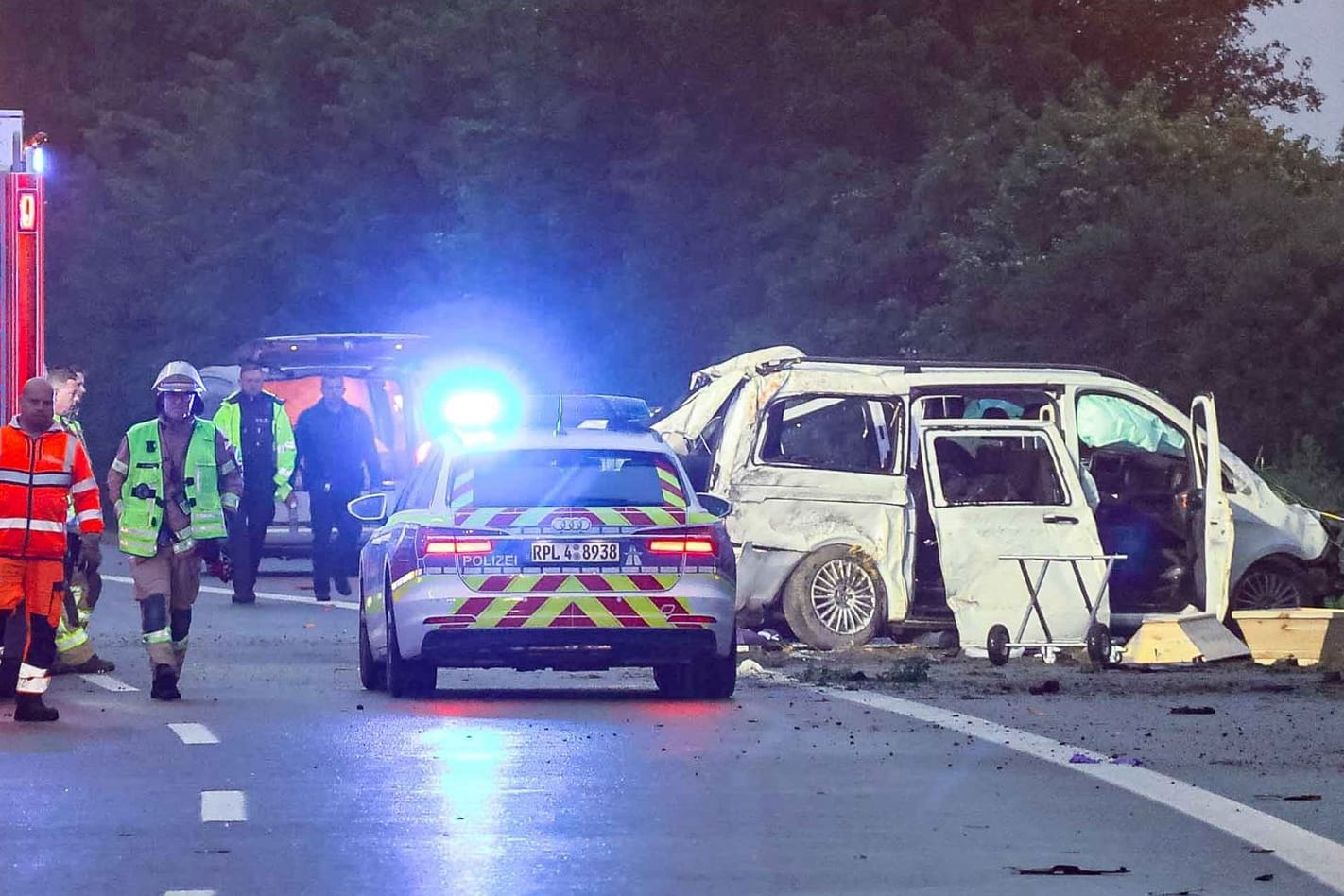 Tote bei Unfall auf A48 bei Koblenz