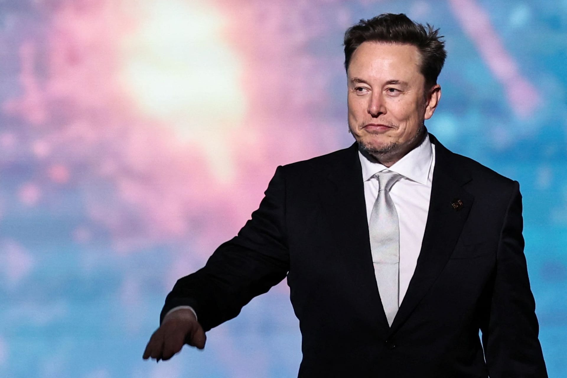 Tesla CEO Elon Musk attends the Saudi-U.S. Investment Forum, in Riyadh, Saudi Arabia, May 13, 2025.