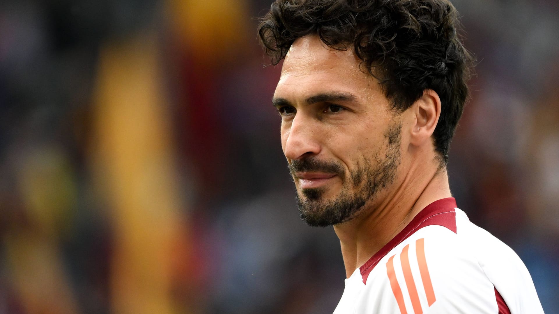 Mats Hummels: Er trat am Dienstag zum letzten Mal bei einem Heimspiel für den AS Rom auf den Rasen.