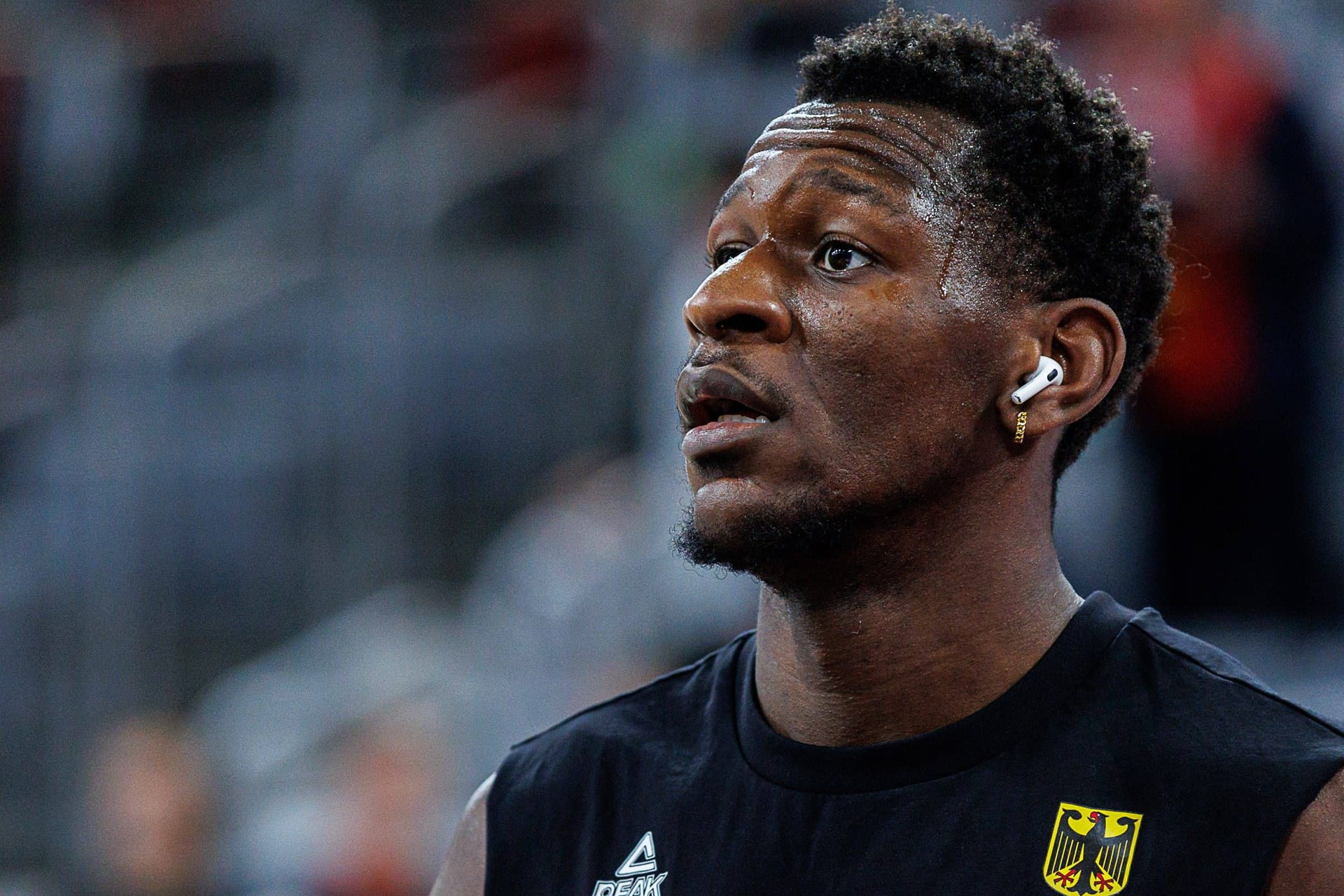 Isaac Bonga: Er wurde 2023 mit der deutschen Nationalmannschaft Weltmeister.