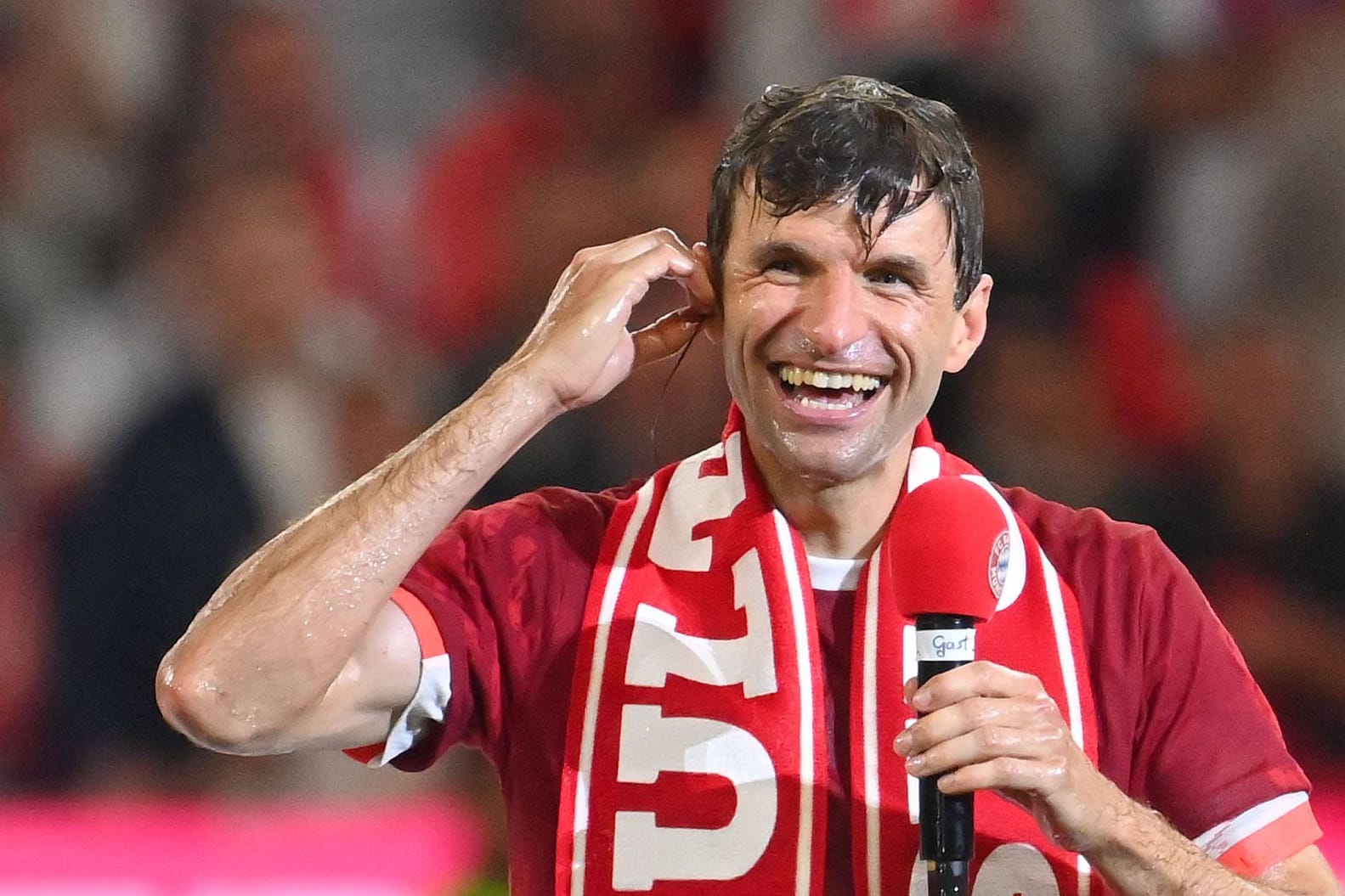 Thomas Müller: Er bestritt am Samstag sein letztes Heimspiel für den FC Bayern.