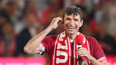 Dafür griff Thomas Müller extra ein zweites Mal zum Mikrofon