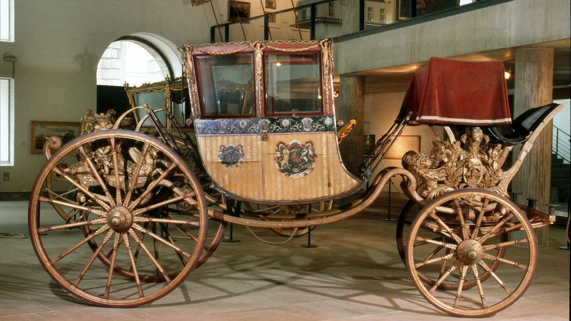 Das Coupé des Prinzregenten Georg ist 5 Meter lang.