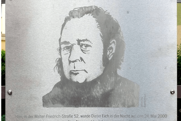 Eine Zeichnung von Dieter Eich (Archivbild): Die Täter wurden zu mehrjährigen Haftstrafen verurteilt.