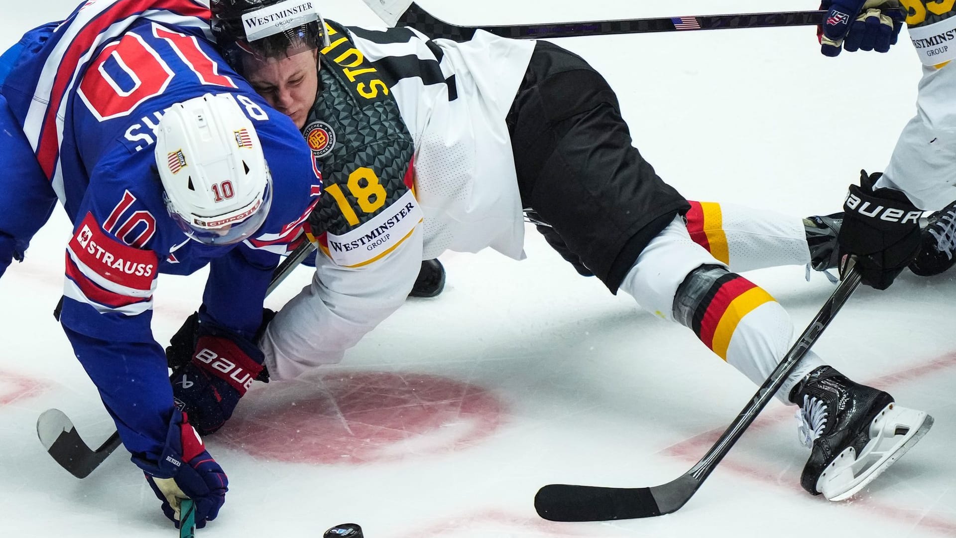 Eishockey-WM: USA - Deutschland