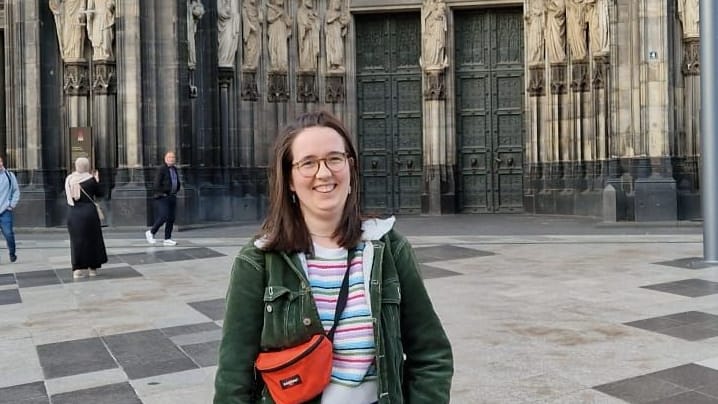 Die 23-jährige Theologie-Studentin Pia.